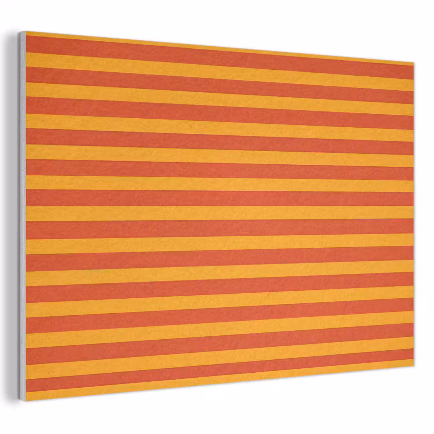 Strepen - Patroon - Oranje PET vilt klein 837 -3d