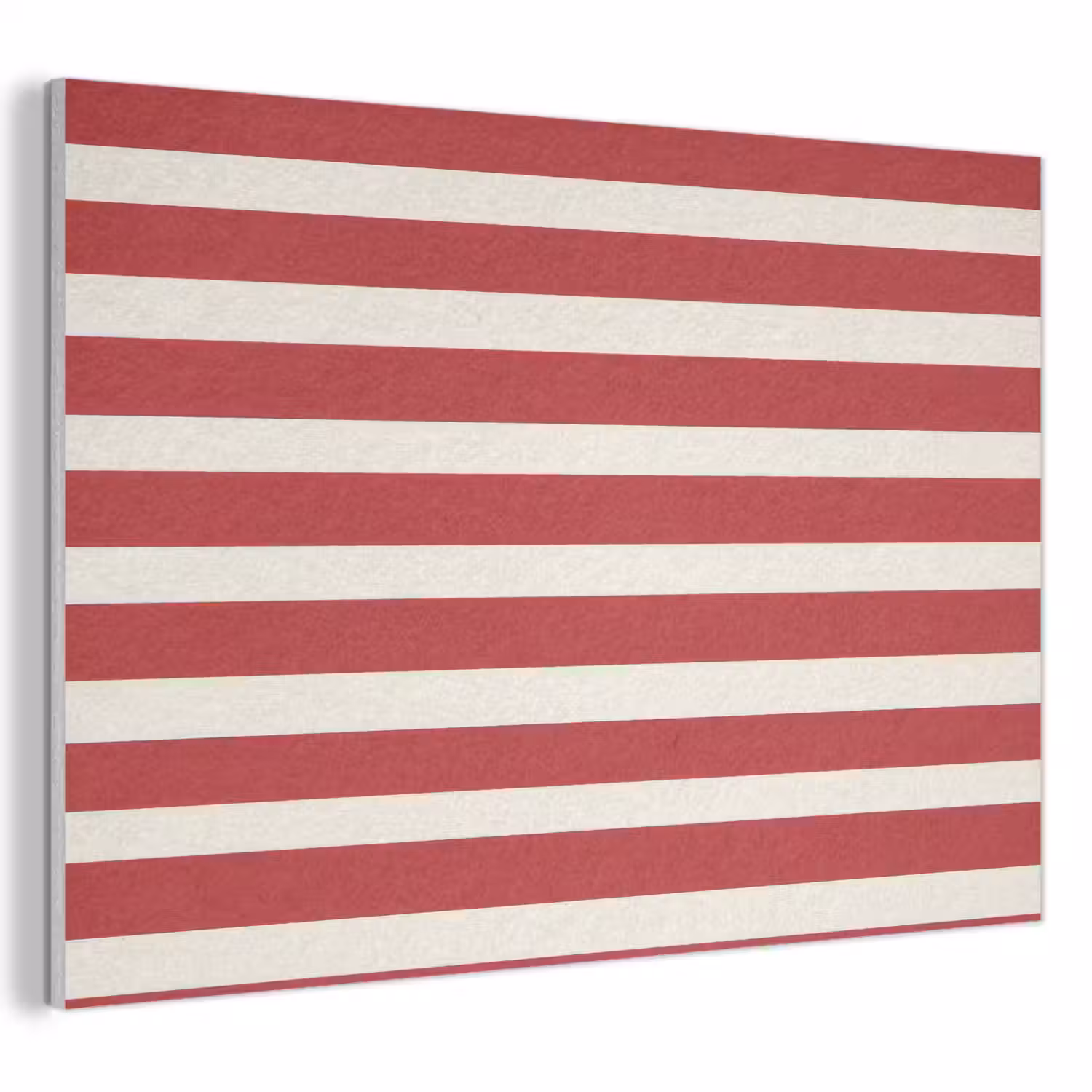 Strepen - Patroon - Rood PET vilt klein 837 -3d
