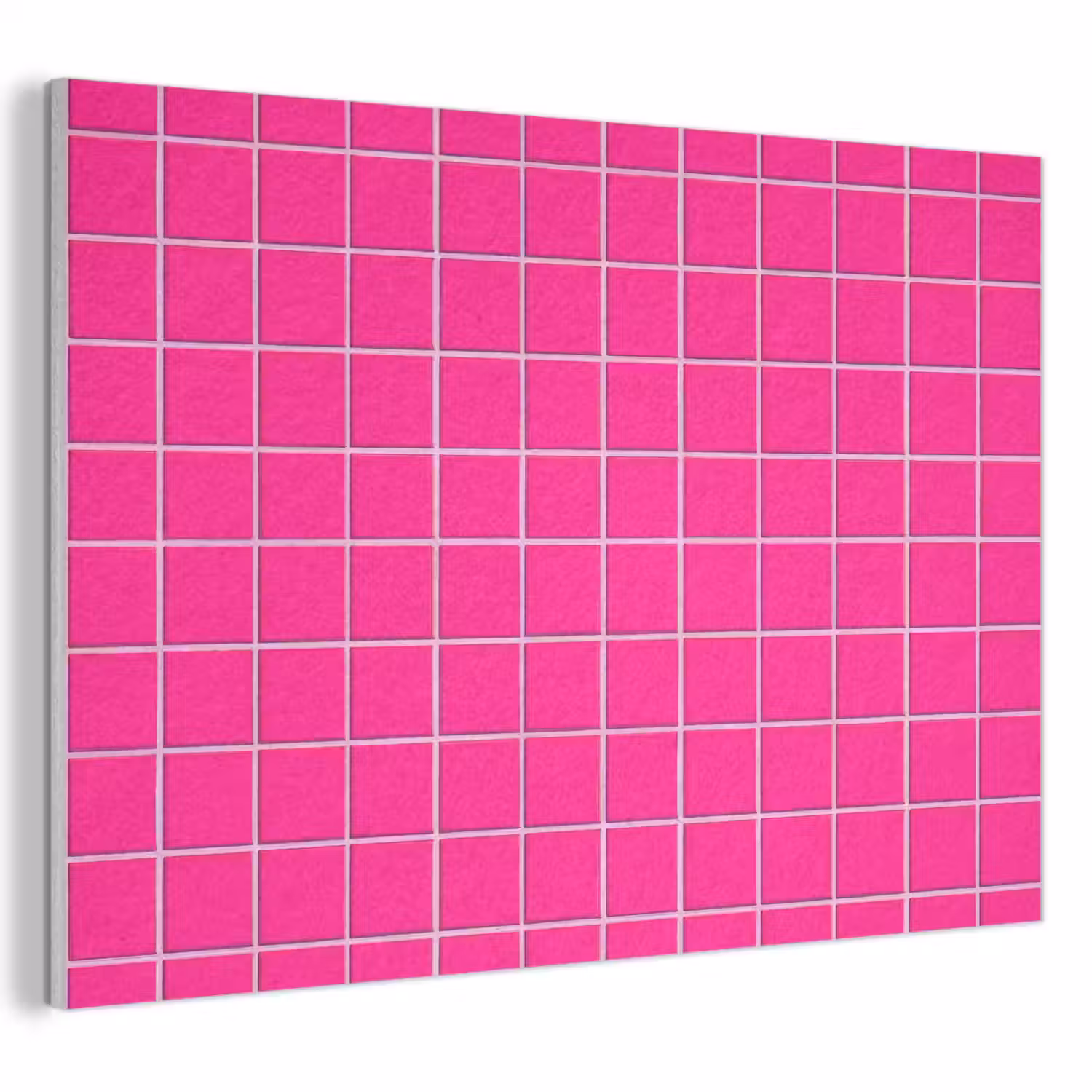 Tegels - Vierkant - Fuchsia PET vilt klein 837 -3d