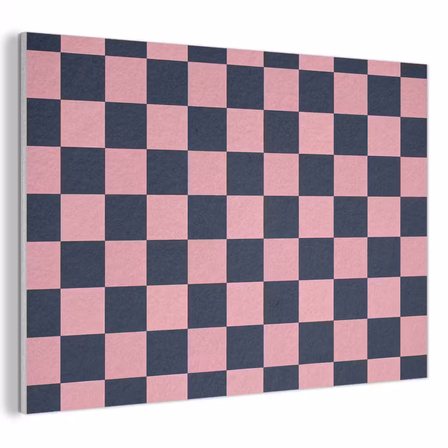 Traditioneel - Patroon - Blauw - Roze PET vilt klein 837 -3d