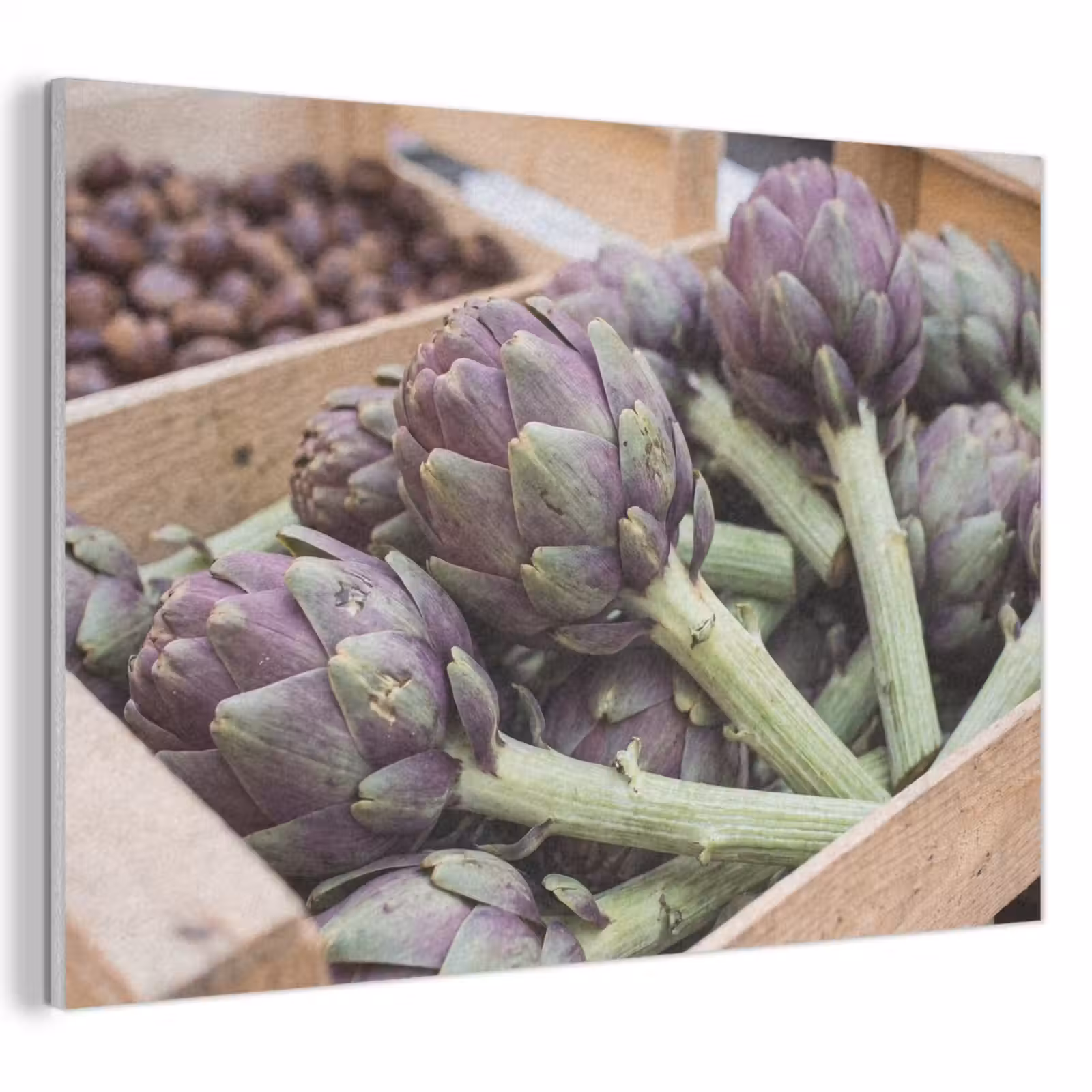 Acoustic Panel - Vegetables - Market - Fresh - Groenten - Markt - Vers PET vilt klein