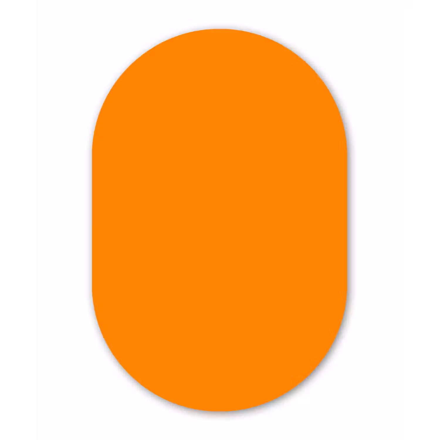 Marigold - Glow - Oranje Wandcirkel Ovaal Aluminium middel 839 -3d