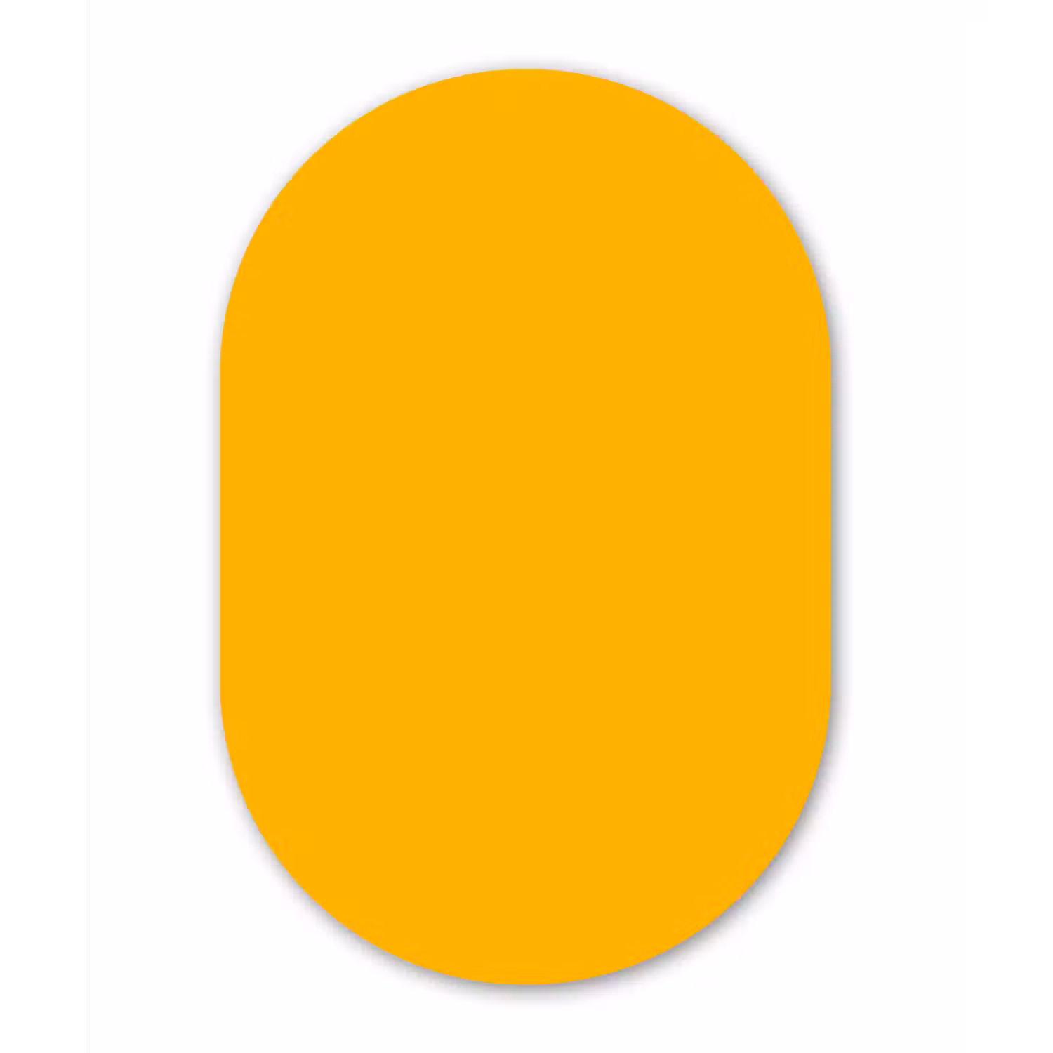 Vivid - Amber - Geel Wandcirkel Ovaal Aluminium middel 839 -3d