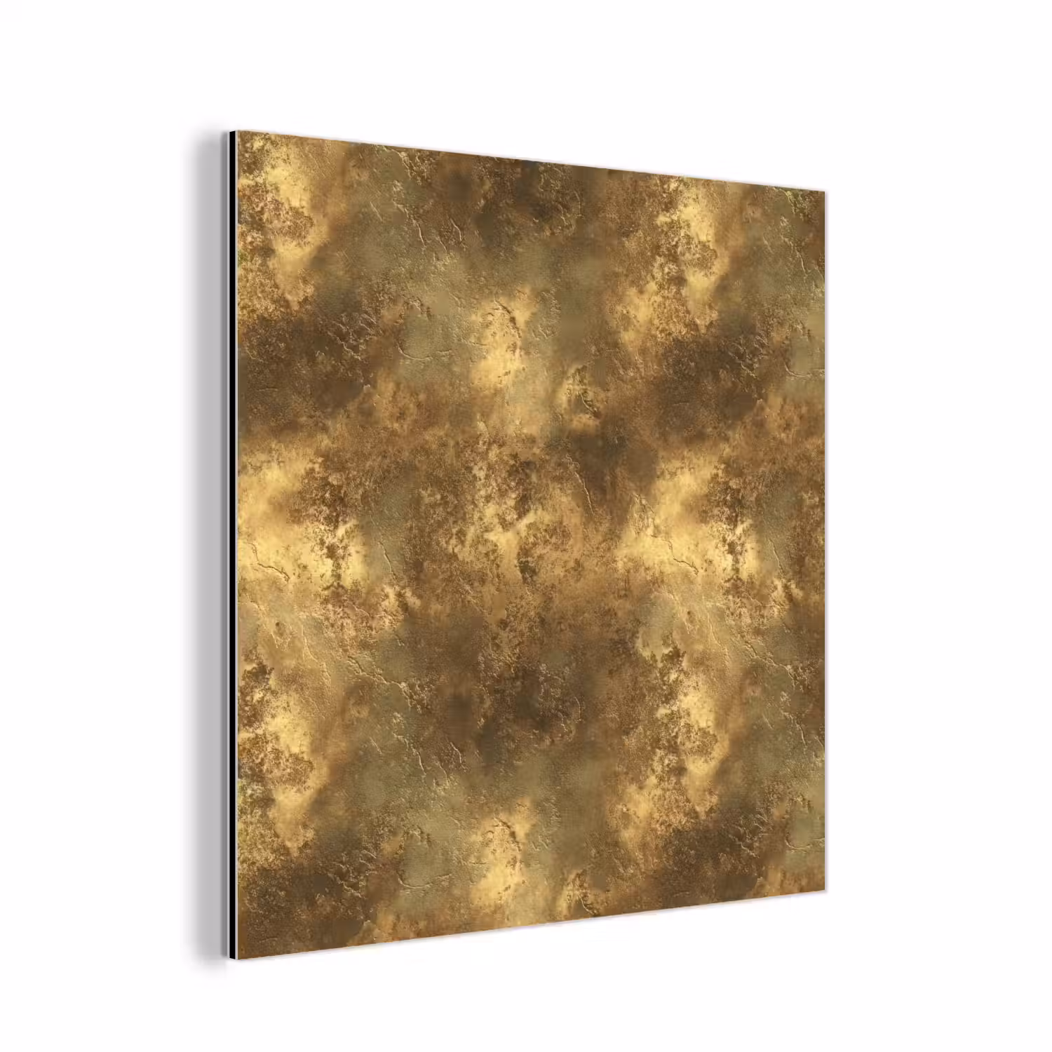 Antiek - Metaallook - Goud aluminium wit klein 46 -3d