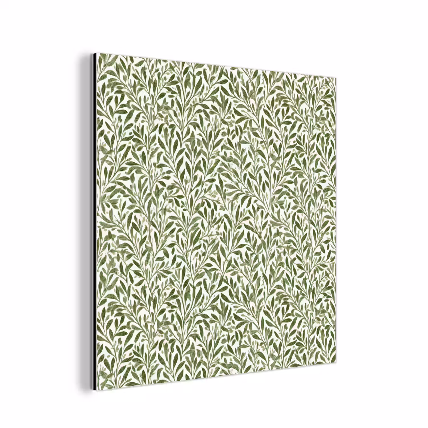 Botanisch - Takken - Groen aluminium wit klein 46 -3d