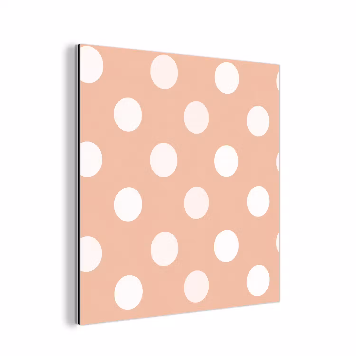 Klassiek - Polka - Perzik aluminium wit klein 46 -3d