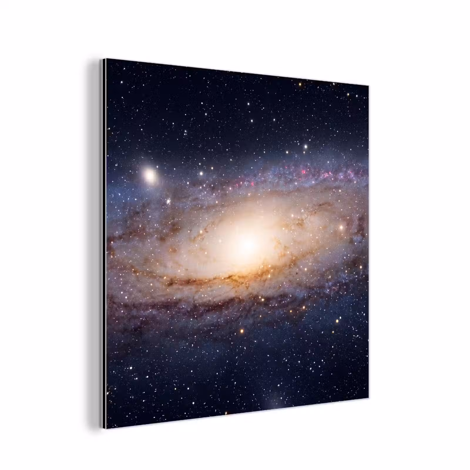 aluminium wall art - Galaxy - Space - Cosmos - Sterrenstelsel - Ruimte - Kosmos aluminium wit klein