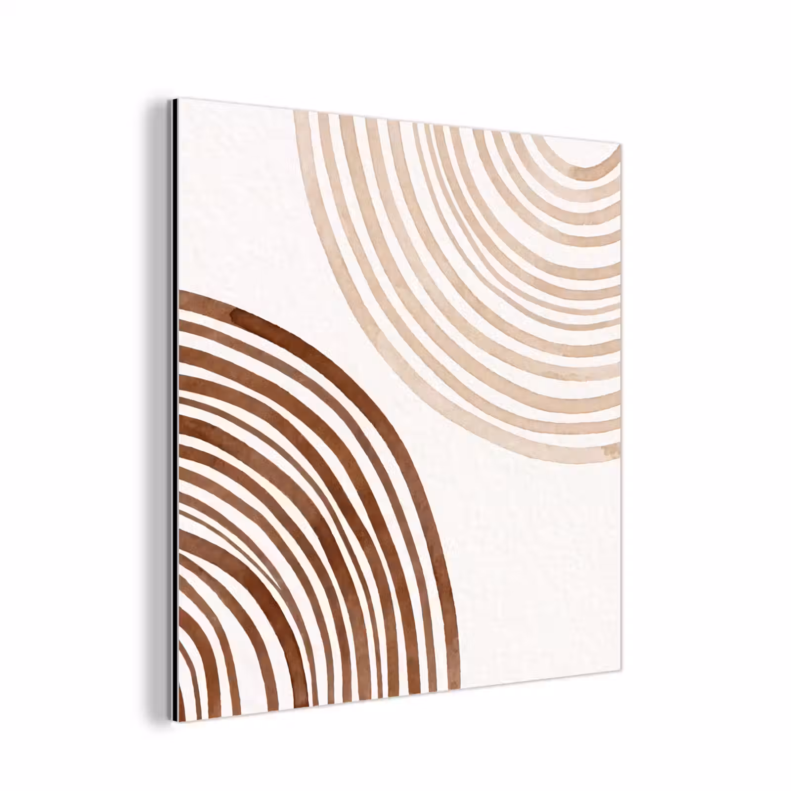 aluminium wall art - Lines - Minimalist - Art - Lijnen - Minimalistisch - Kunst aluminium wit klein