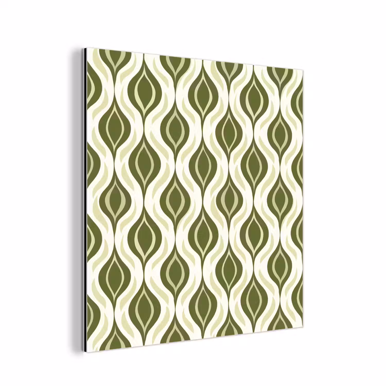 Patroon - Retro - Groen aluminium wit klein 46 -3d