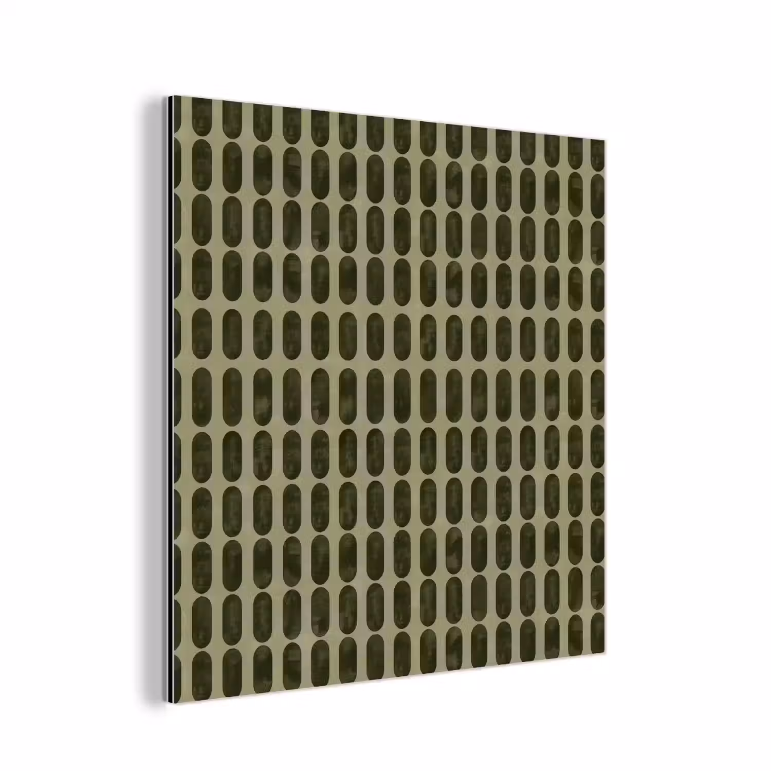Ritmisch - Effect - Groen aluminium wit klein 46 -3d