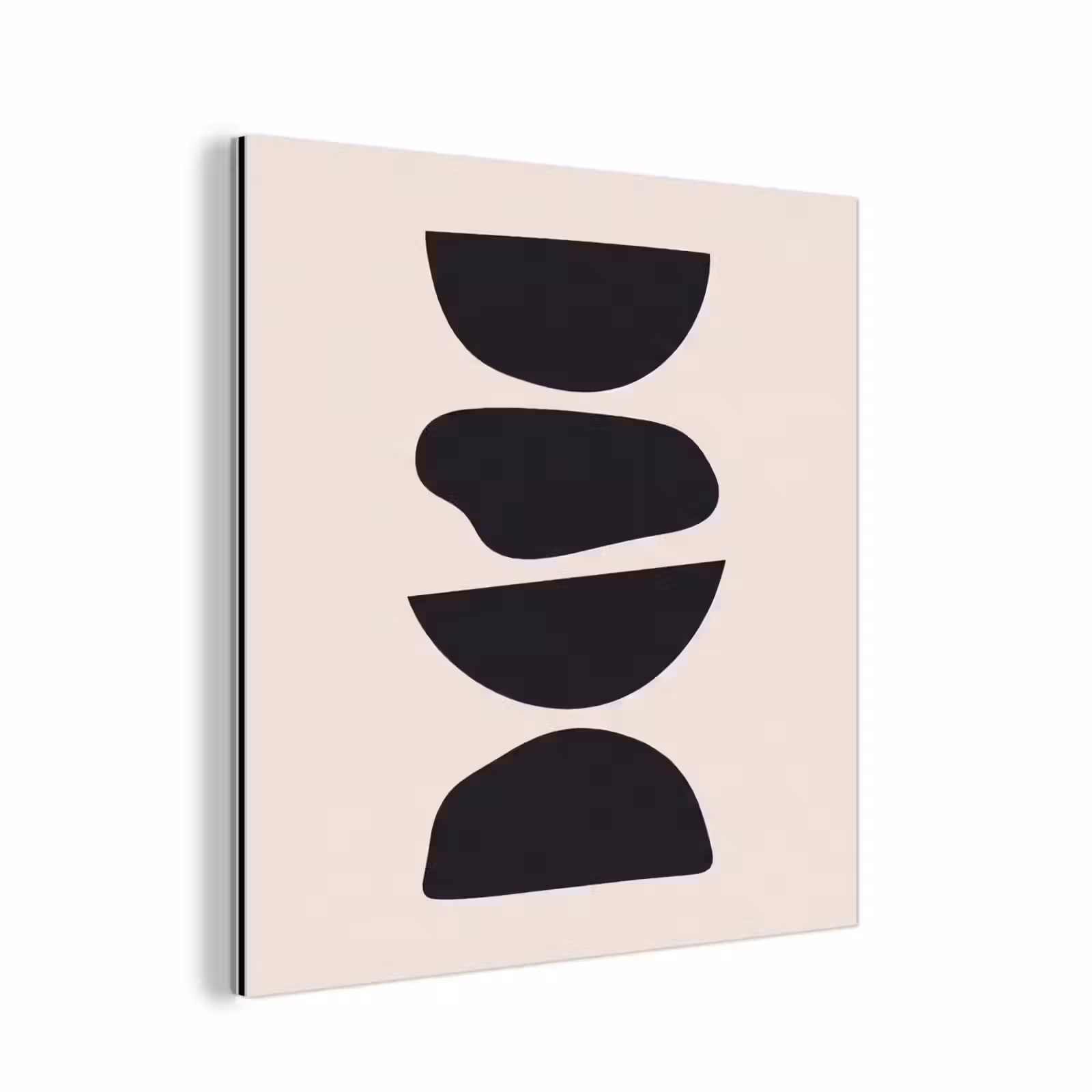 aluminium wall art - Shapes - Abstract - Modern - Vormen - Abstract - Modern aluminium wit klein