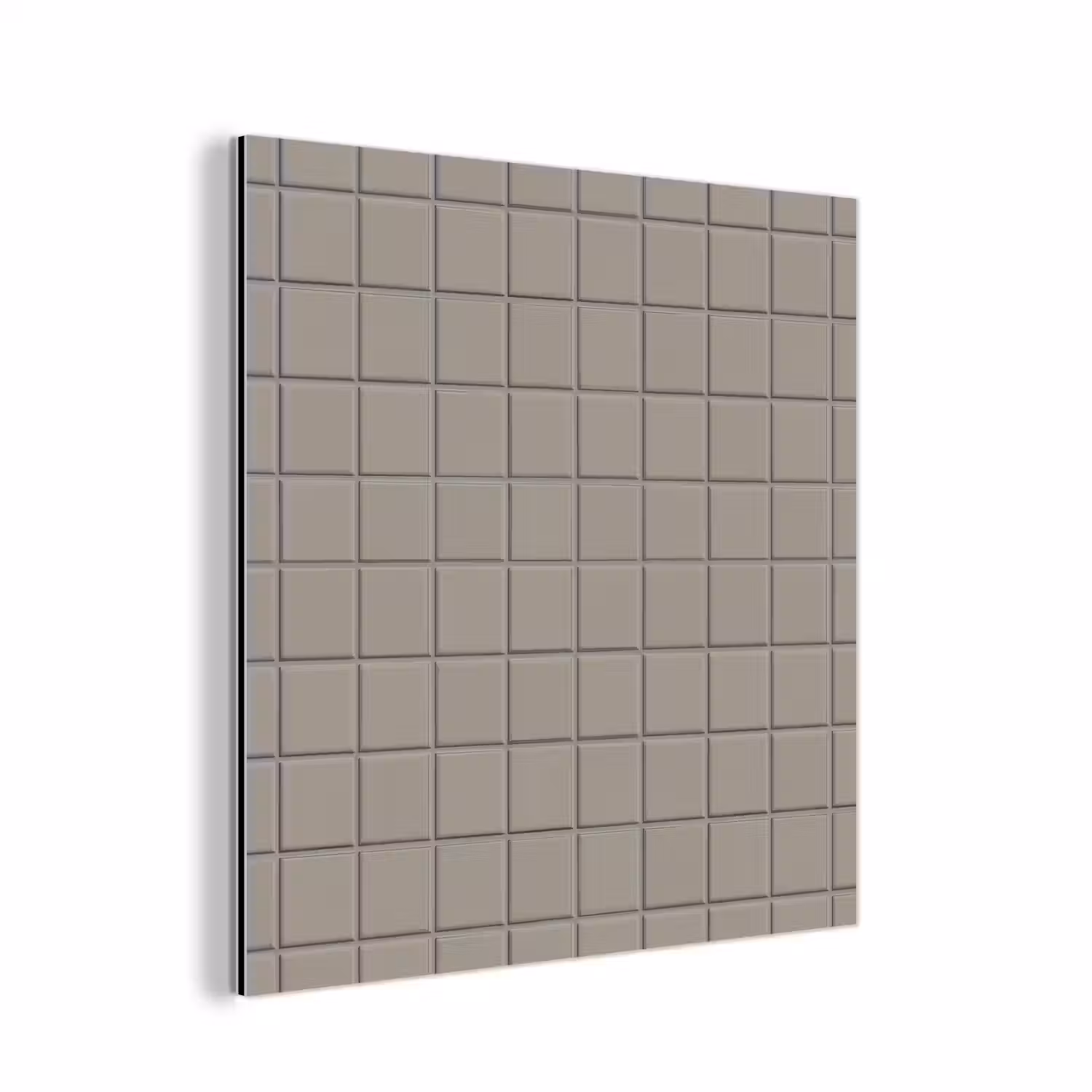 Tegel - Patroon Kiezel - Grijs aluminium wit klein 46 -3d