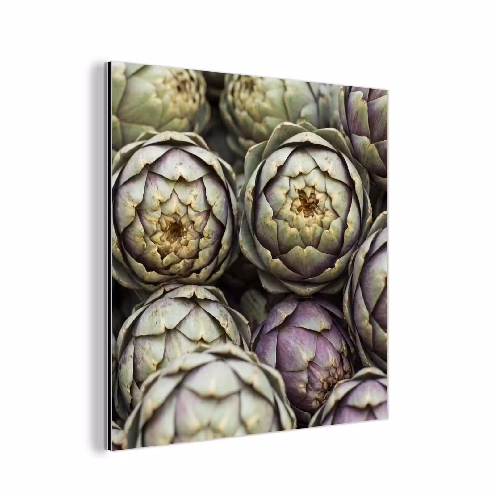 aluminium wall art - Vegetables - Fresh - Food - Groenten - Vers - Eten aluminium wit klein