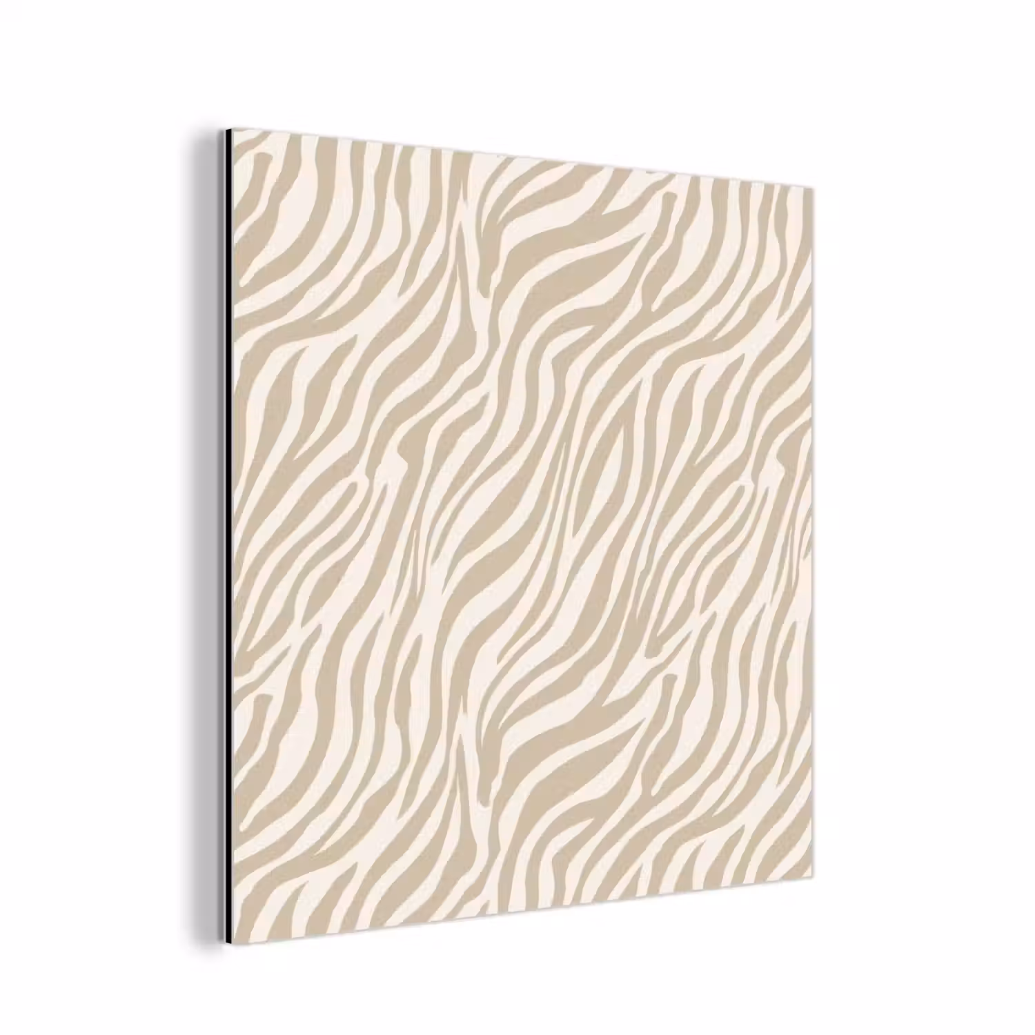 Zebra - Patroon - Beige aluminium wit klein 46 -3d