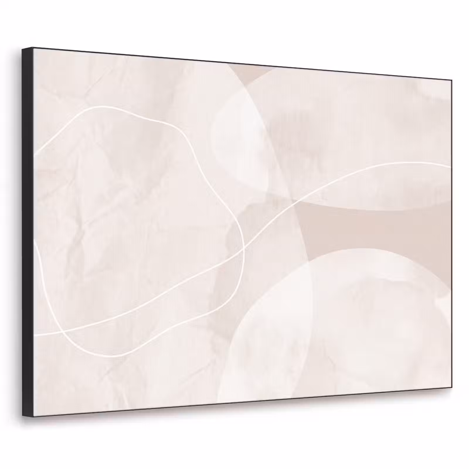 Art Frame - Art - Lines - Modern - Kunst - Lijnen - Modern Textielframe zwart klein