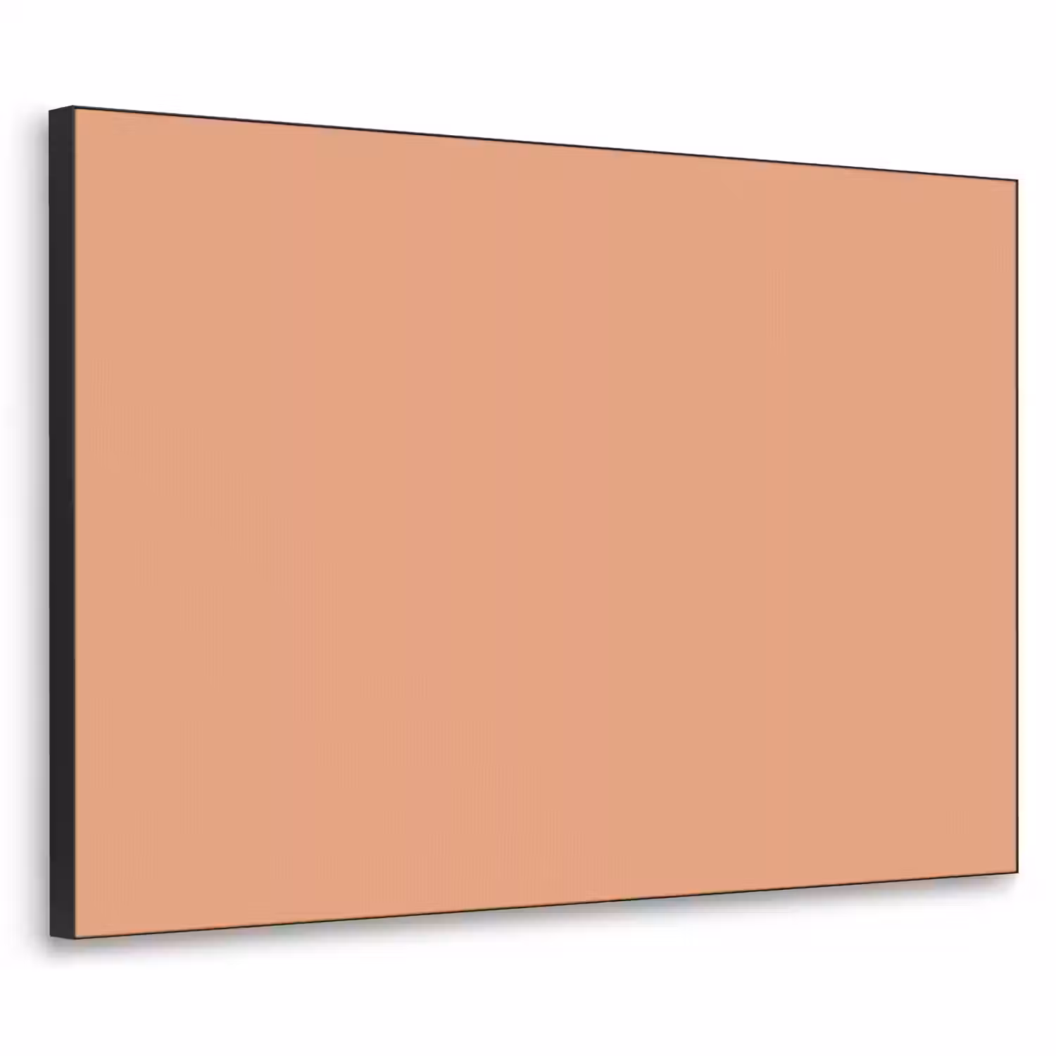 Desert - Coral - Koraal Textielframe zwart klein 947 -3d