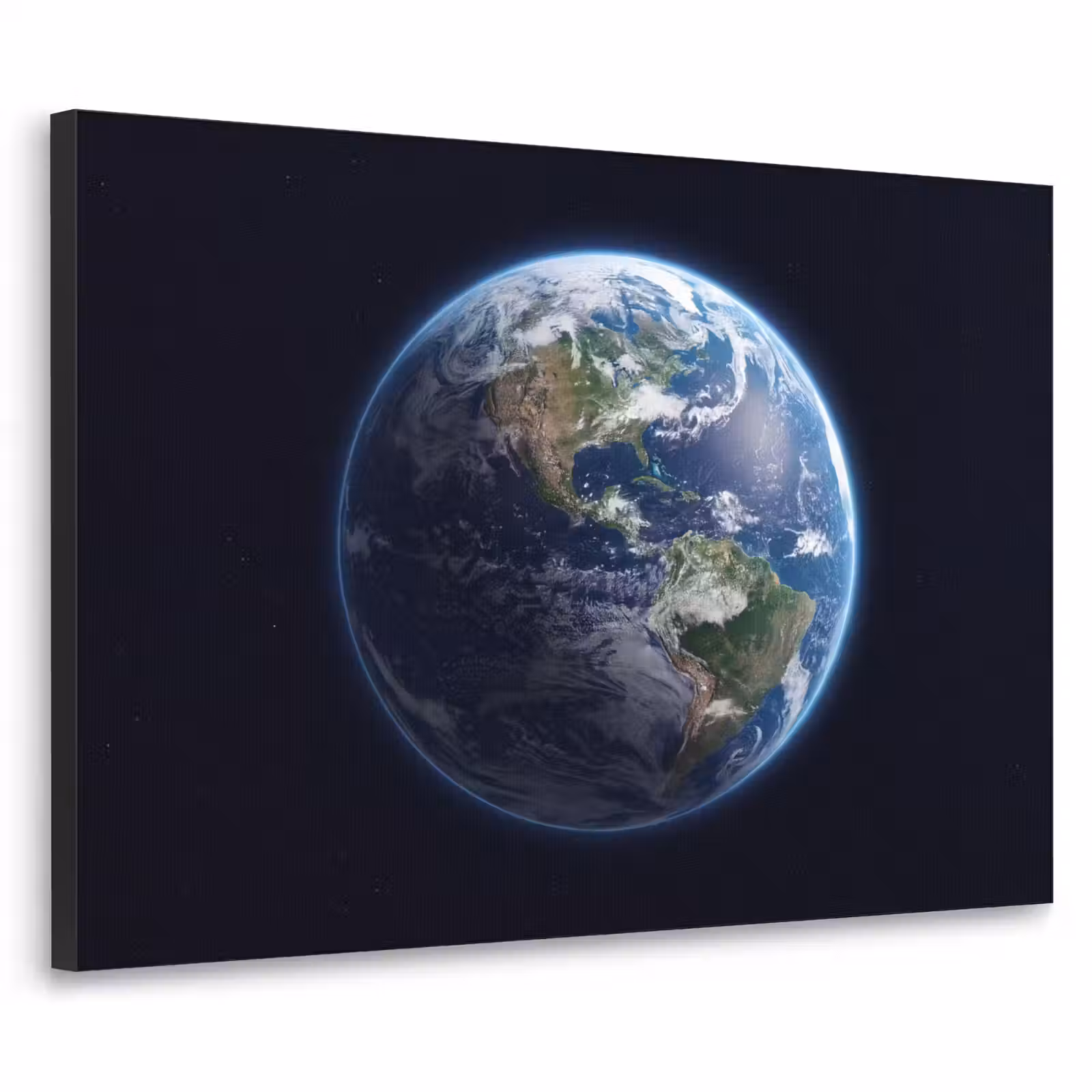 Art Frame - Earth - Space - Cosmos - Aarde - Ruimte - Kosmos Textielframe zwart klein