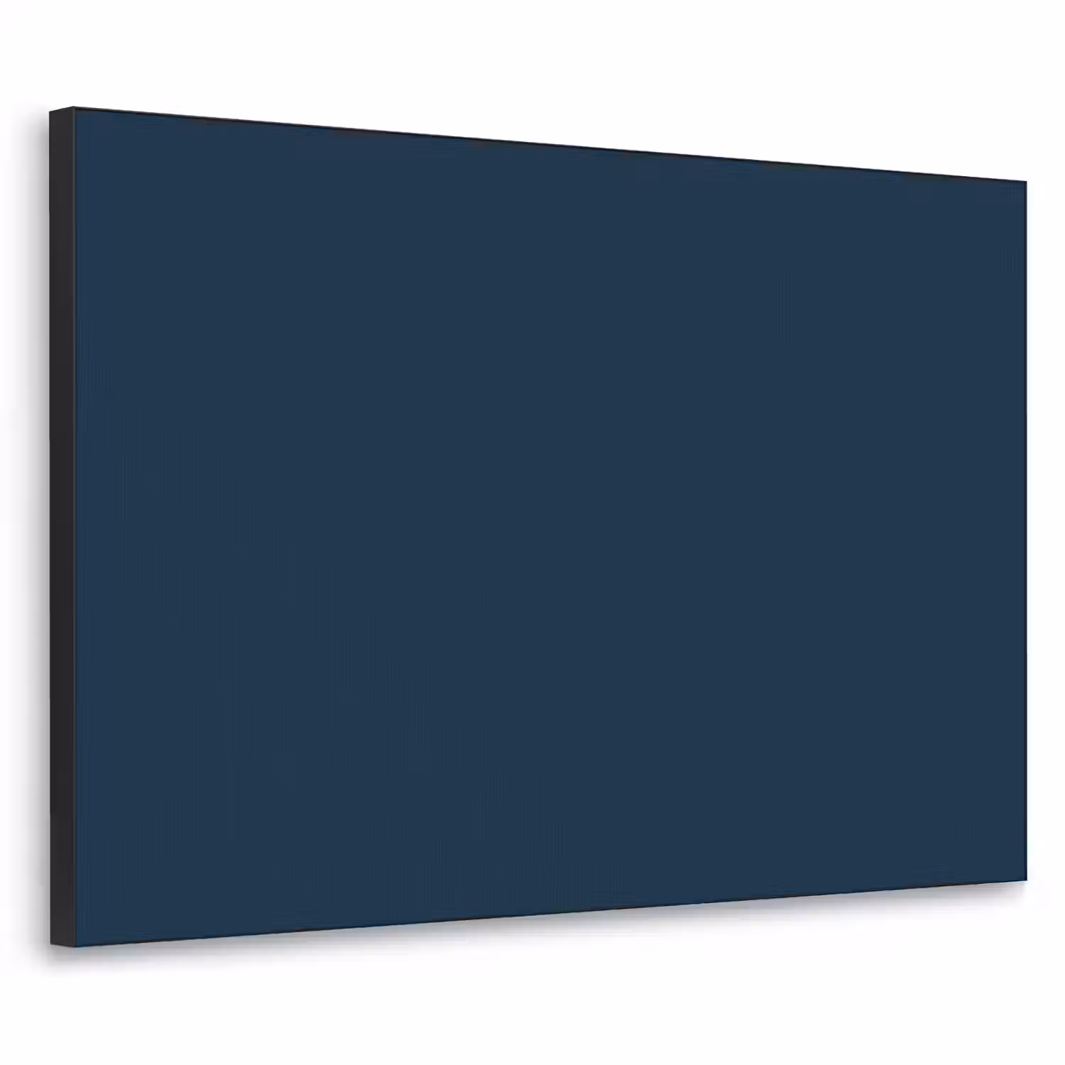 Midnight - Blue - Blauw Textielframe zwart klein 947 -3d