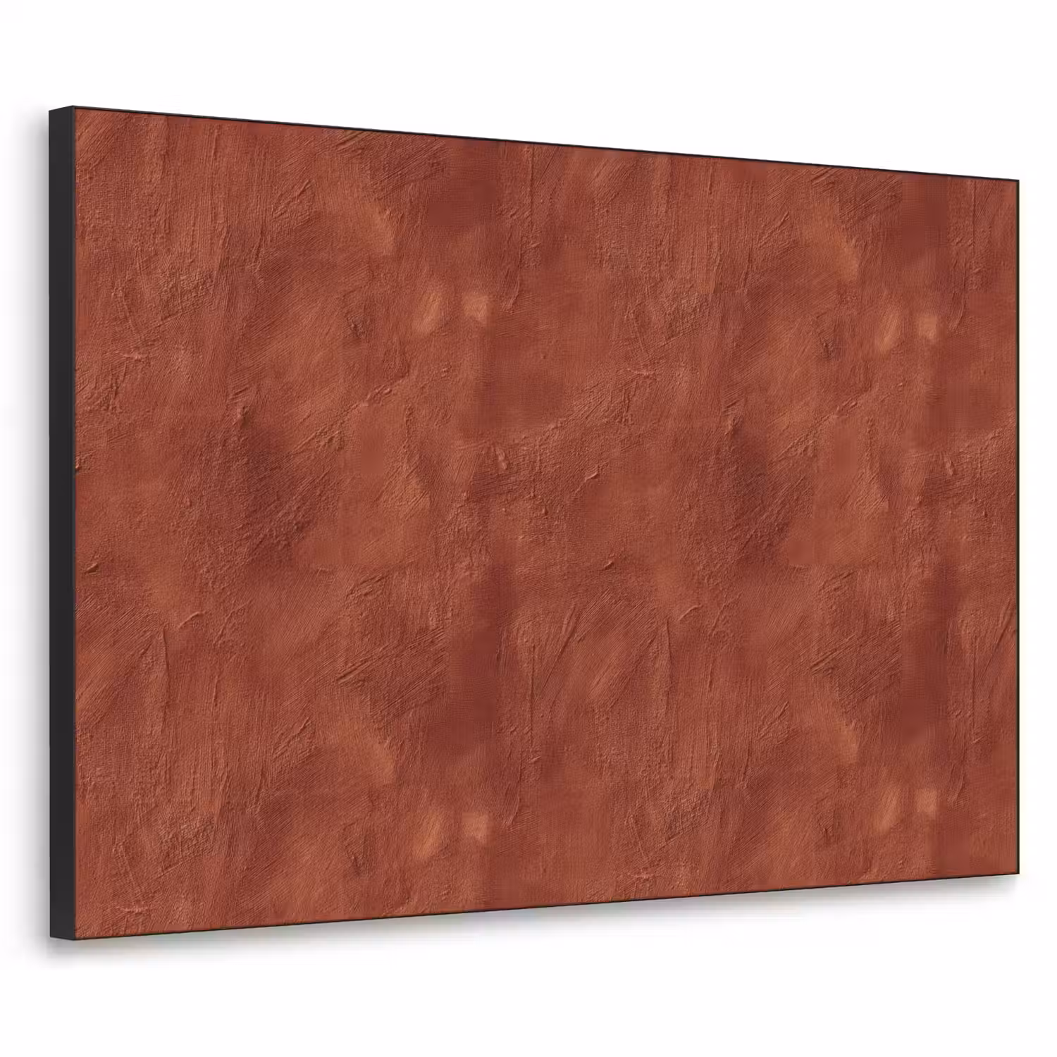 Stucwerk - Textuur - Terracotta Textielframe zwart klein 947 -3d