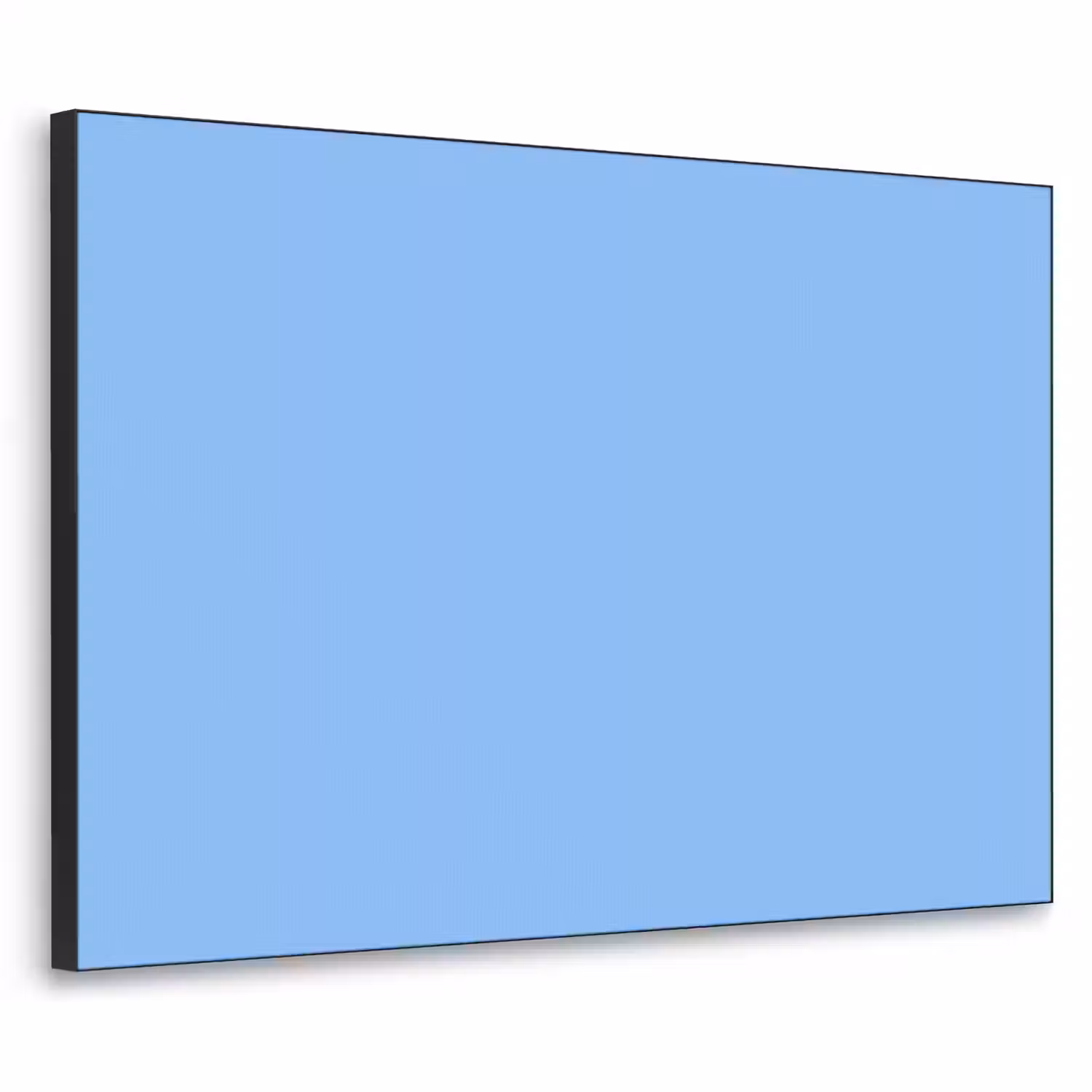 Sky - Glow - Blauw Textielframe zwart klein 947 -3d