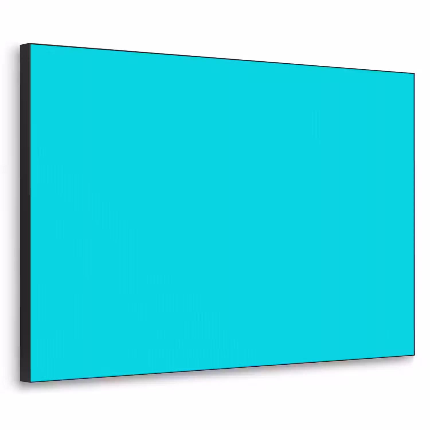 Vivid - Aquamarine - Turkoois Textielframe zwart klein 947 -3d