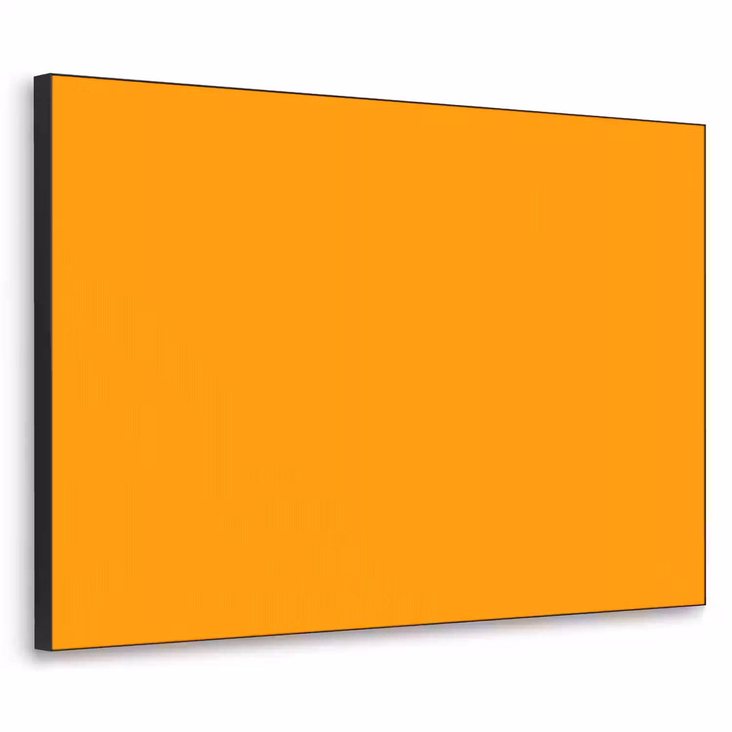 Warm - Ochre - Oranje Textielframe zwart klein 947 -3d