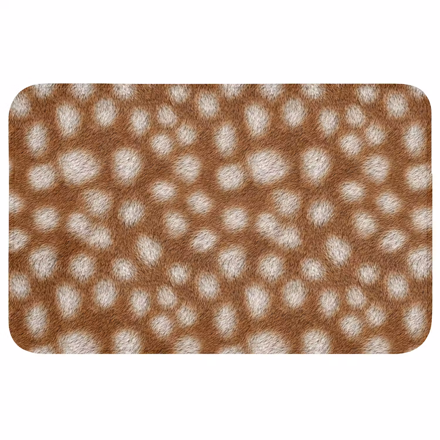 Hert - Vacht - Bruin Badmat middel 997 -3d