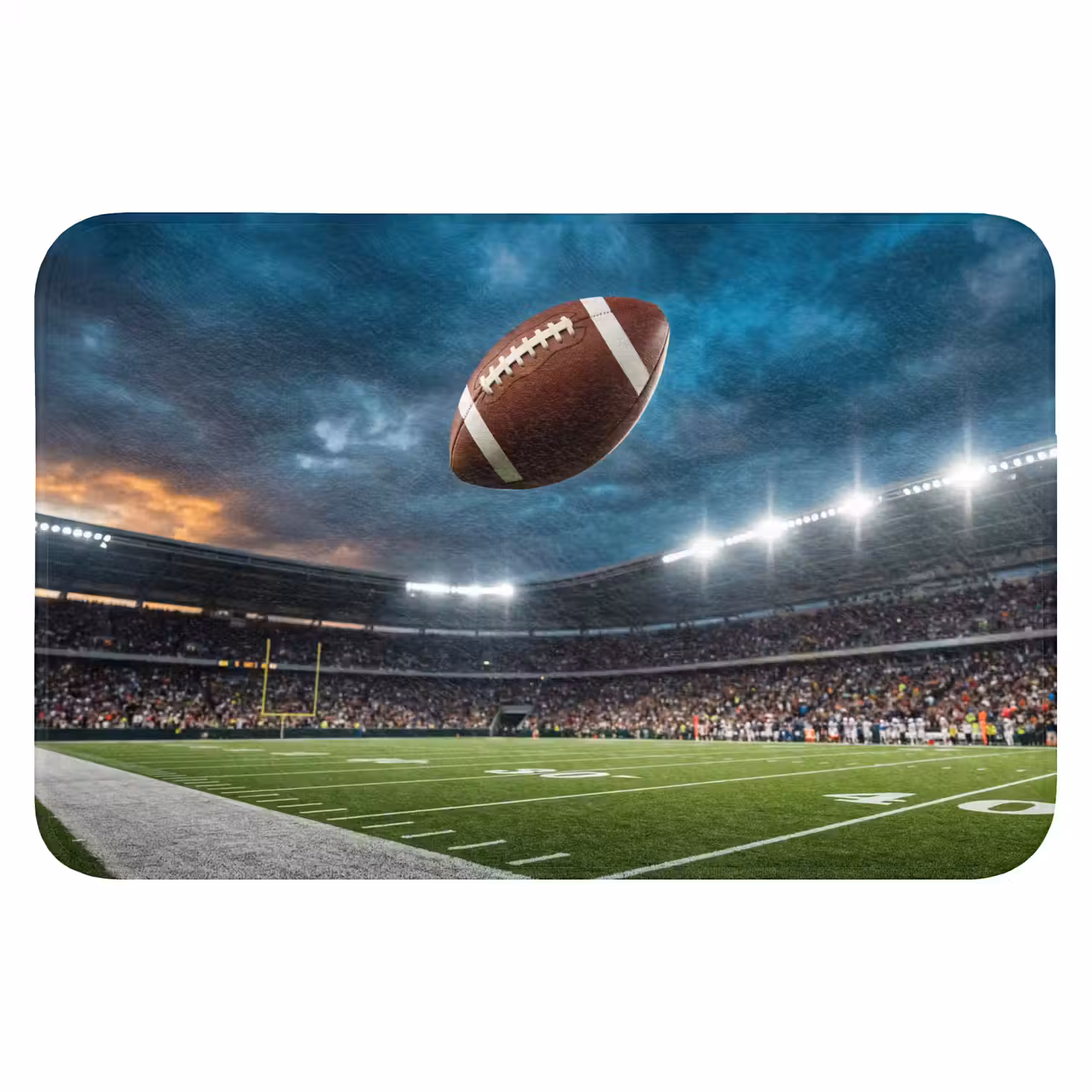 Football - Bal - Stadion - Sport Badmat klein -3d