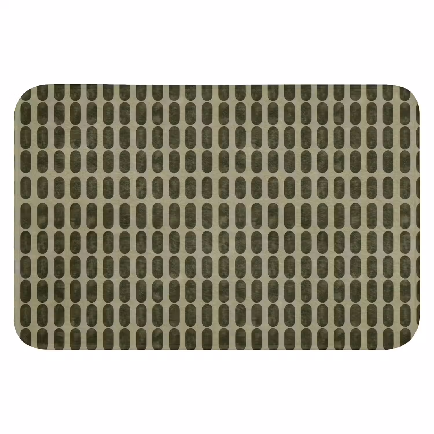 Ritmisch - Effect - Groen Badmat klein 997 -3d