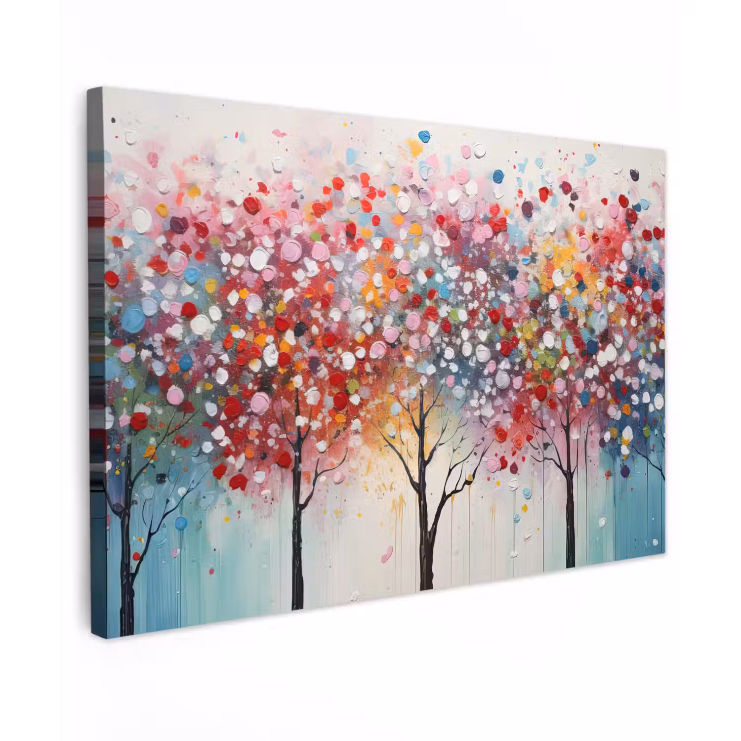 Kunst - Bomen - Natuur - Acryl canvas 2cm klein -z3d