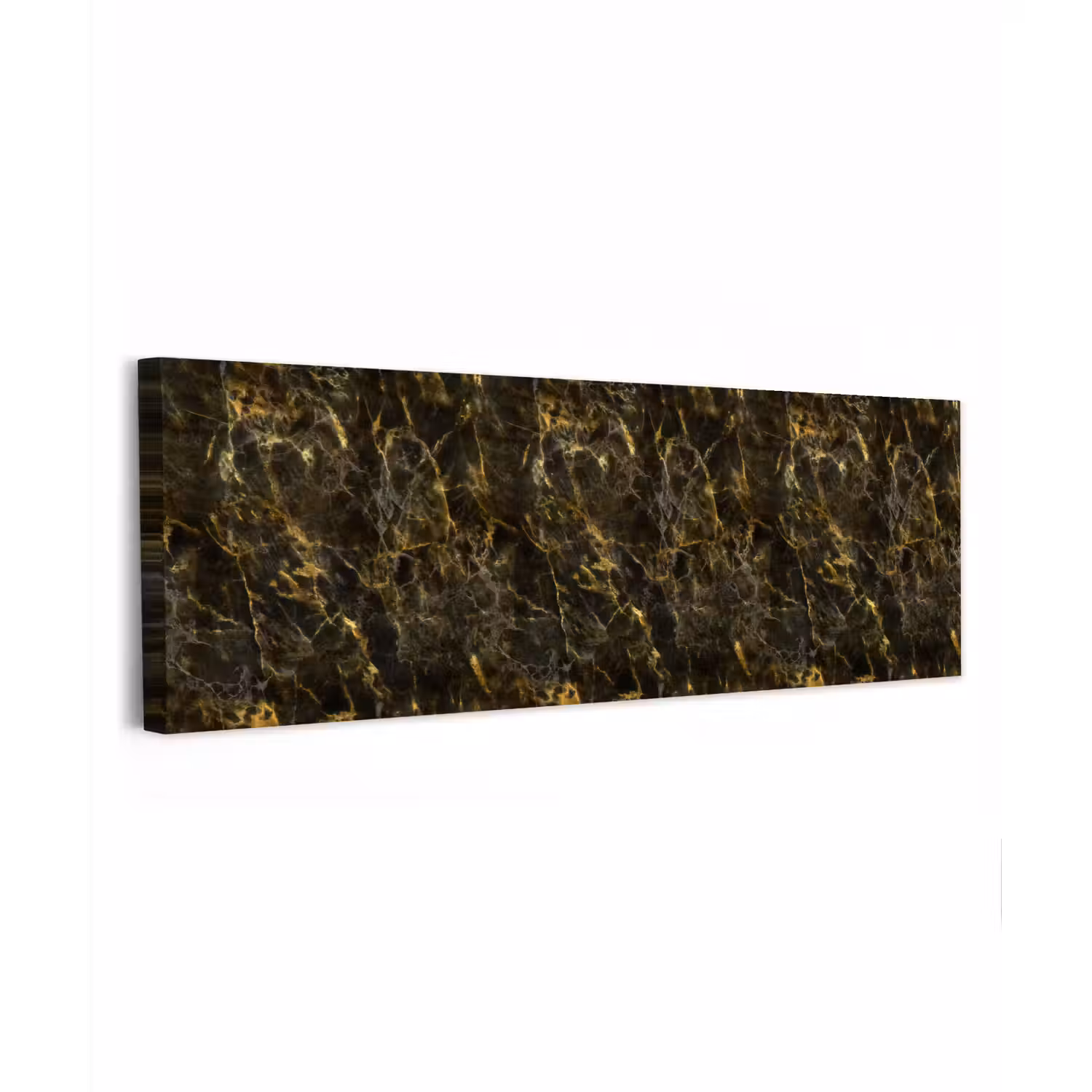 Zwart - Marmer - Goud canvas 2cm klein 828 -z3d