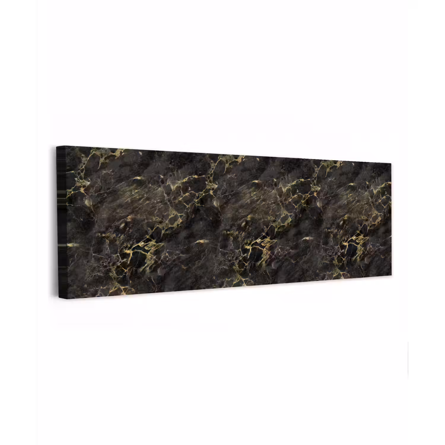 Zwart - Marmer - Goud - Nerf canvas 2cm klein 828 -z3d