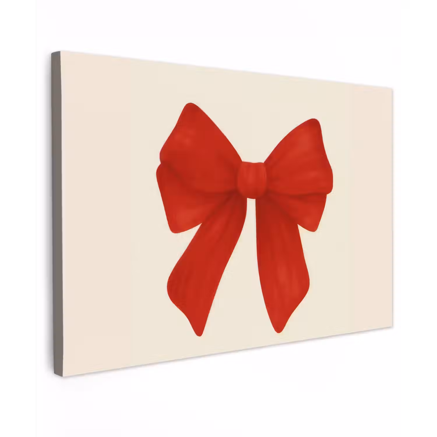 Strik - Symmetrisch - Rood - Lint canvas 2cm klein -z3d
