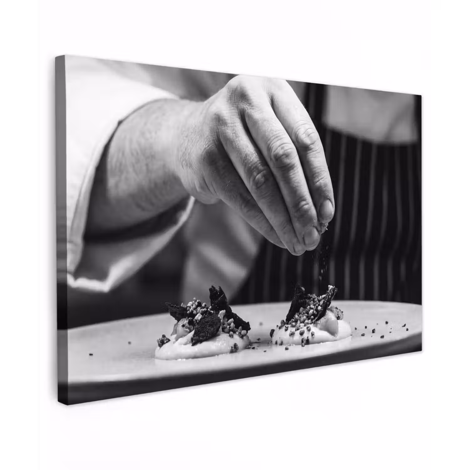 Chef - Garnering - Gerecht canvas 2cm klein -z3d