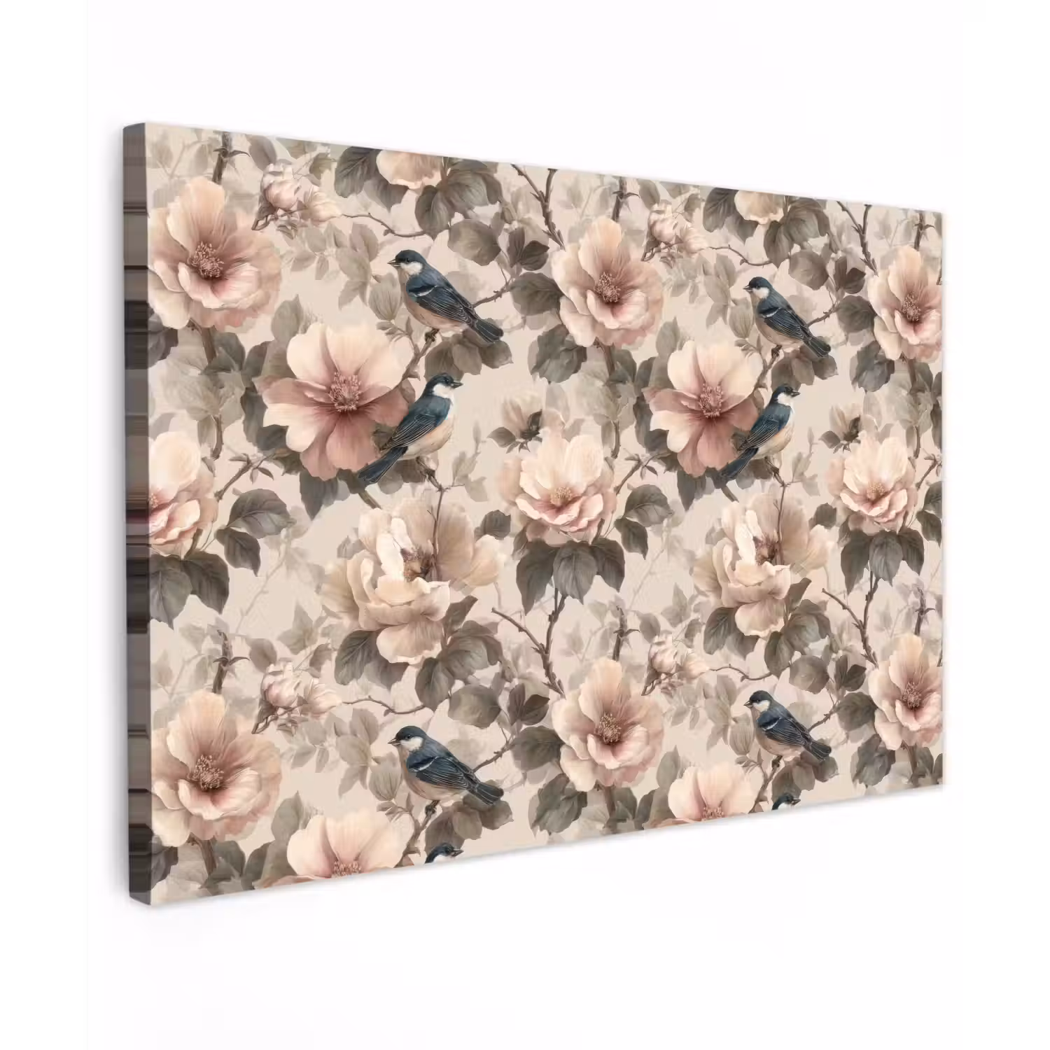 Klassiek - Vogels - Kleurrijk canvas 2cm klein 34 -z3d