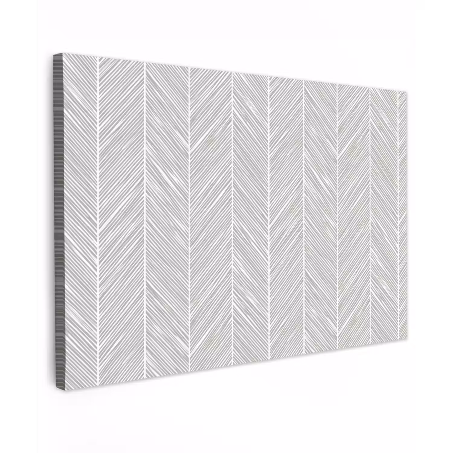 Klassiek - Visgraat - Grijs canvas 2cm klein 34 -z3d
