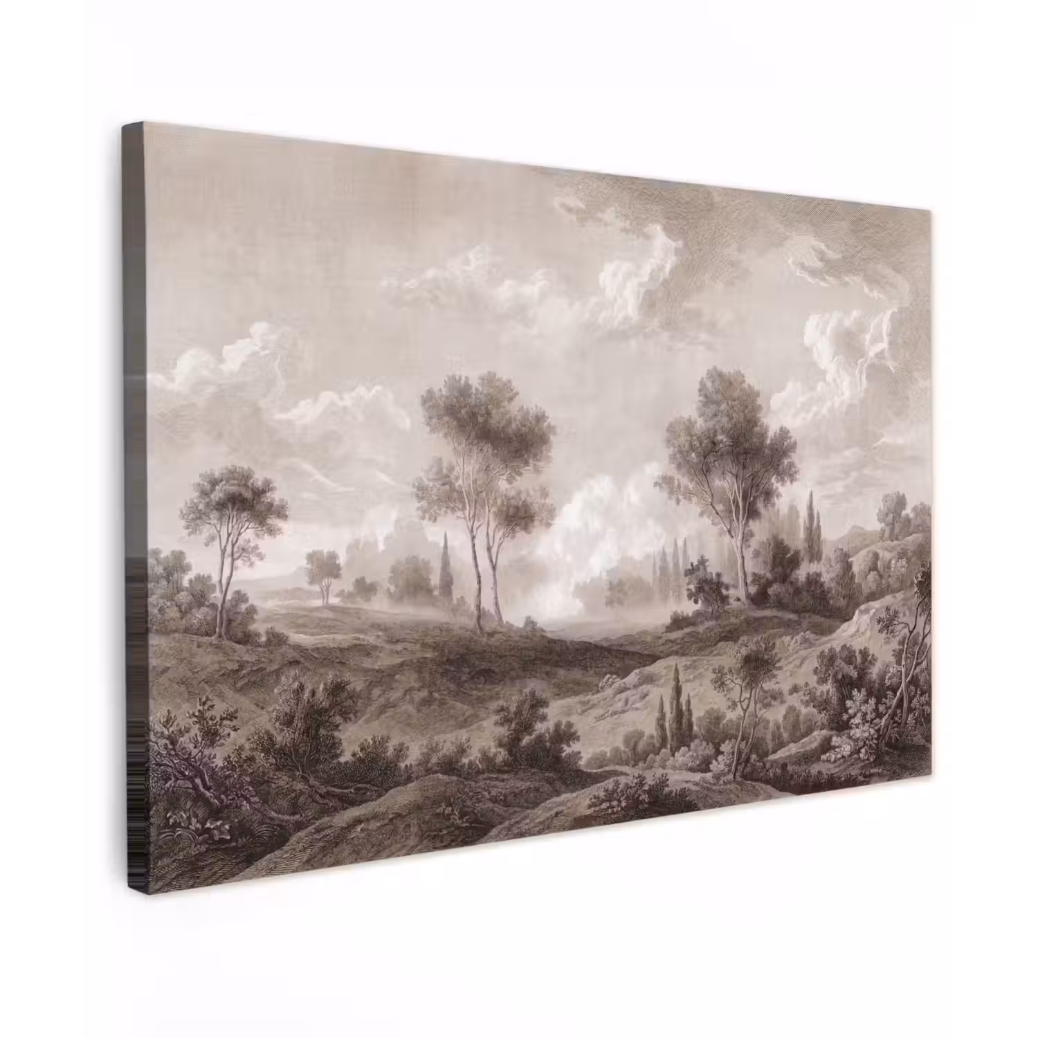 Klassiek - Landschap - Neutraal canvas 2cm klein -z3d