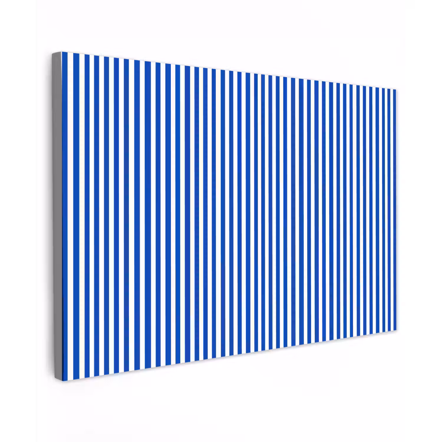 Klassiek - Strepen - Blauw canvas 2cm klein 34 -z3d