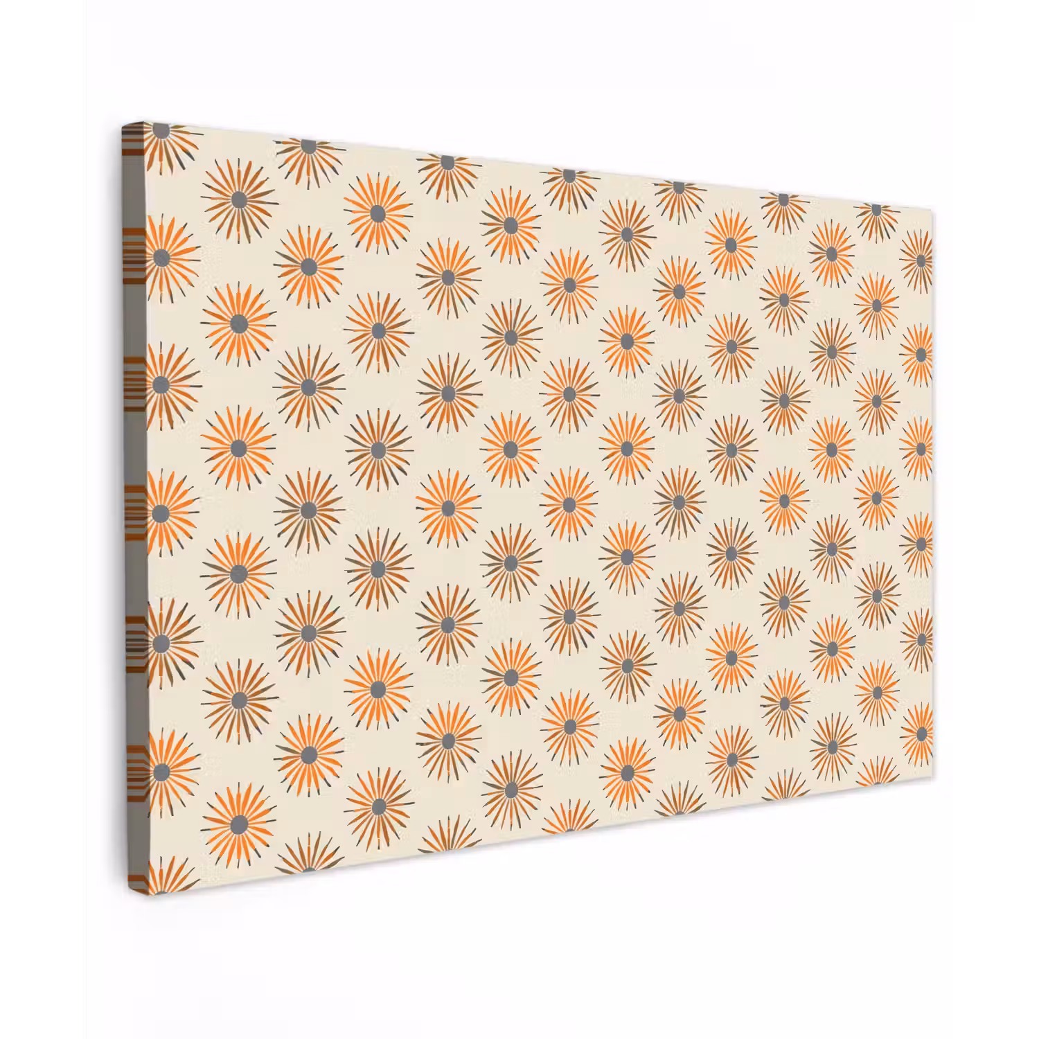 Madelief - Patroon - Oranje canvas 2cm klein 34 -z3d