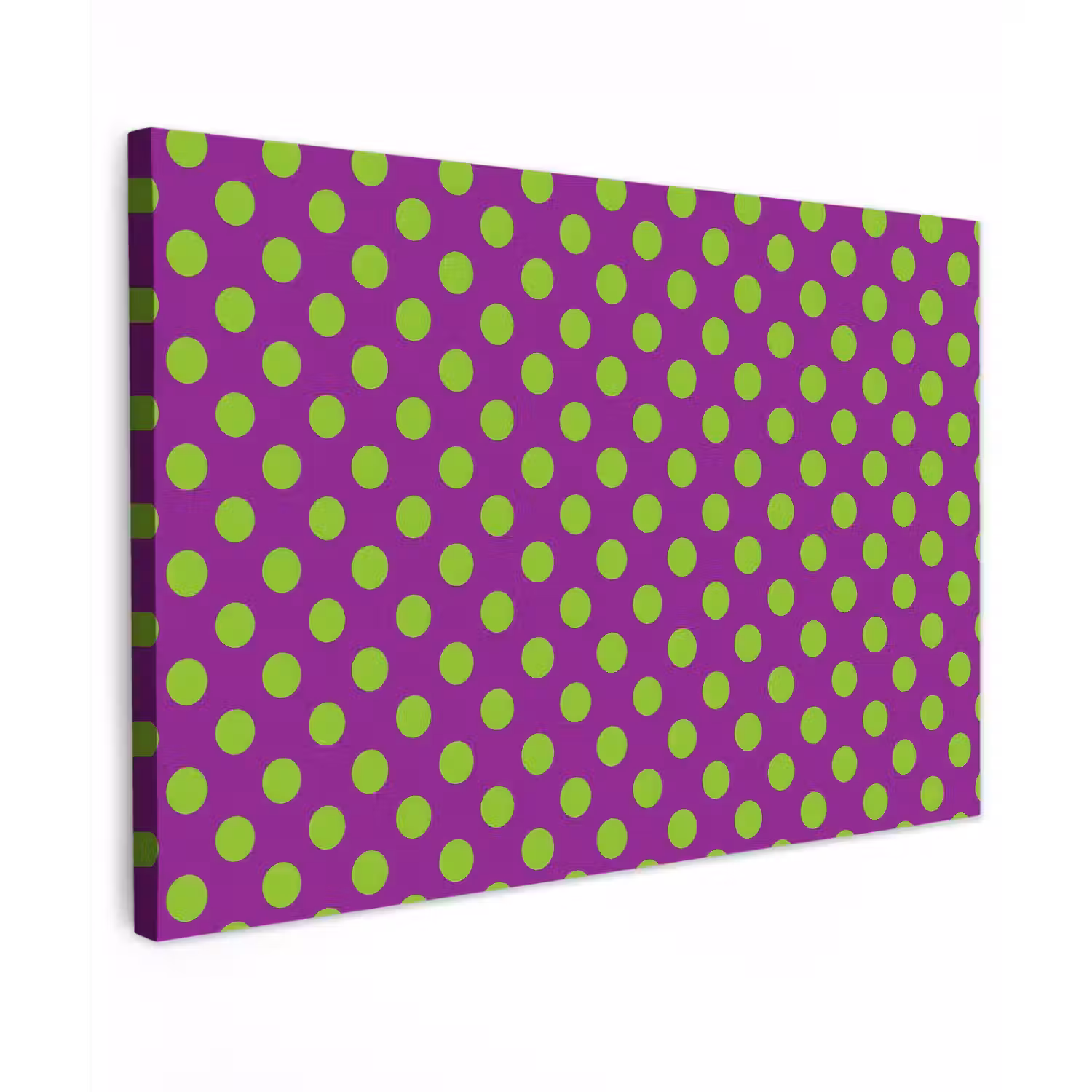 Stippen - Klassiek - Groen canvas 2cm klein 34 -z3d