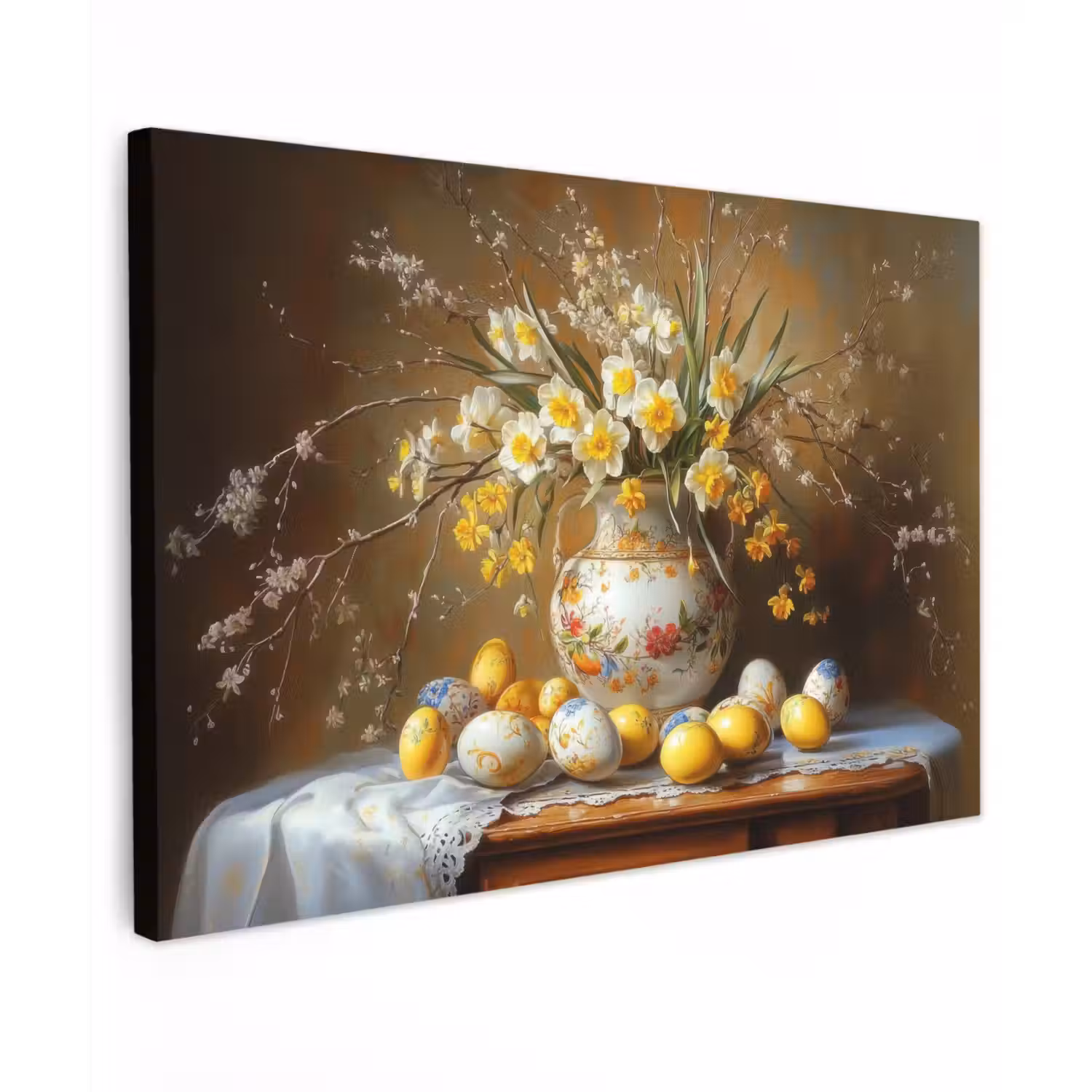 Paaseieren - Stilleven - Vaas canvas 2cm klein -z3d