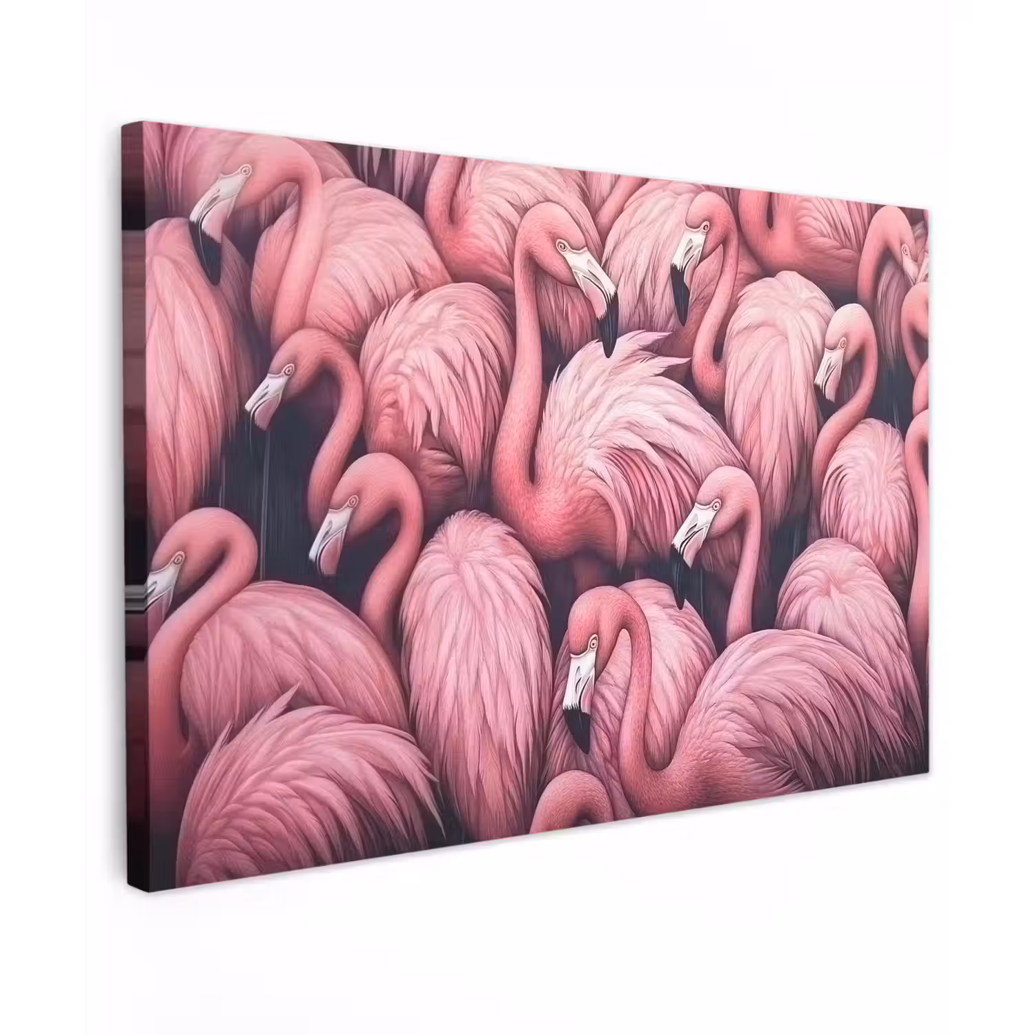 Flamingo - Roze - Dieren canvas 2cm klein -z3d