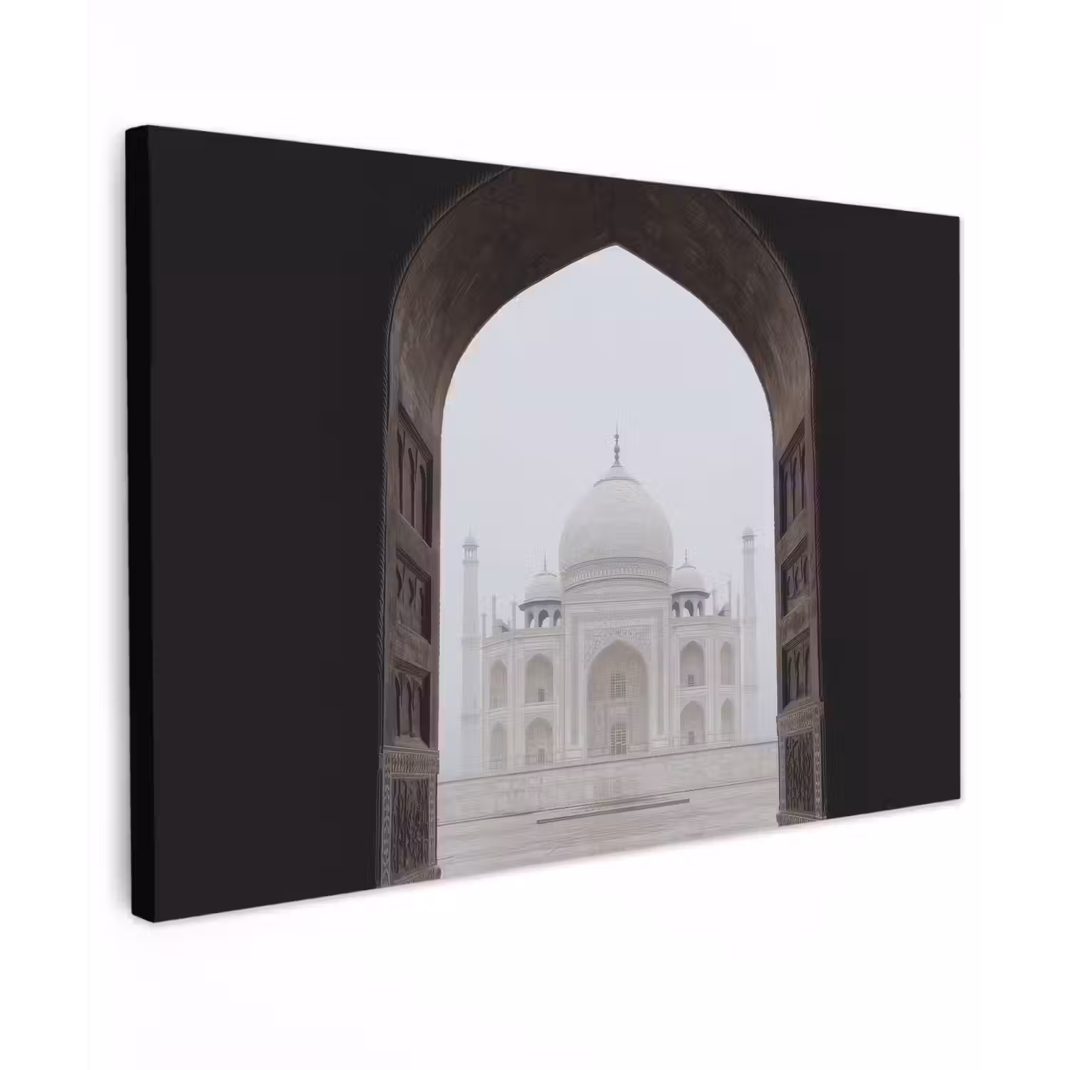 Donkere poort - Symmetrische koepel - Minaretten canvas 2cm klein -z3d
