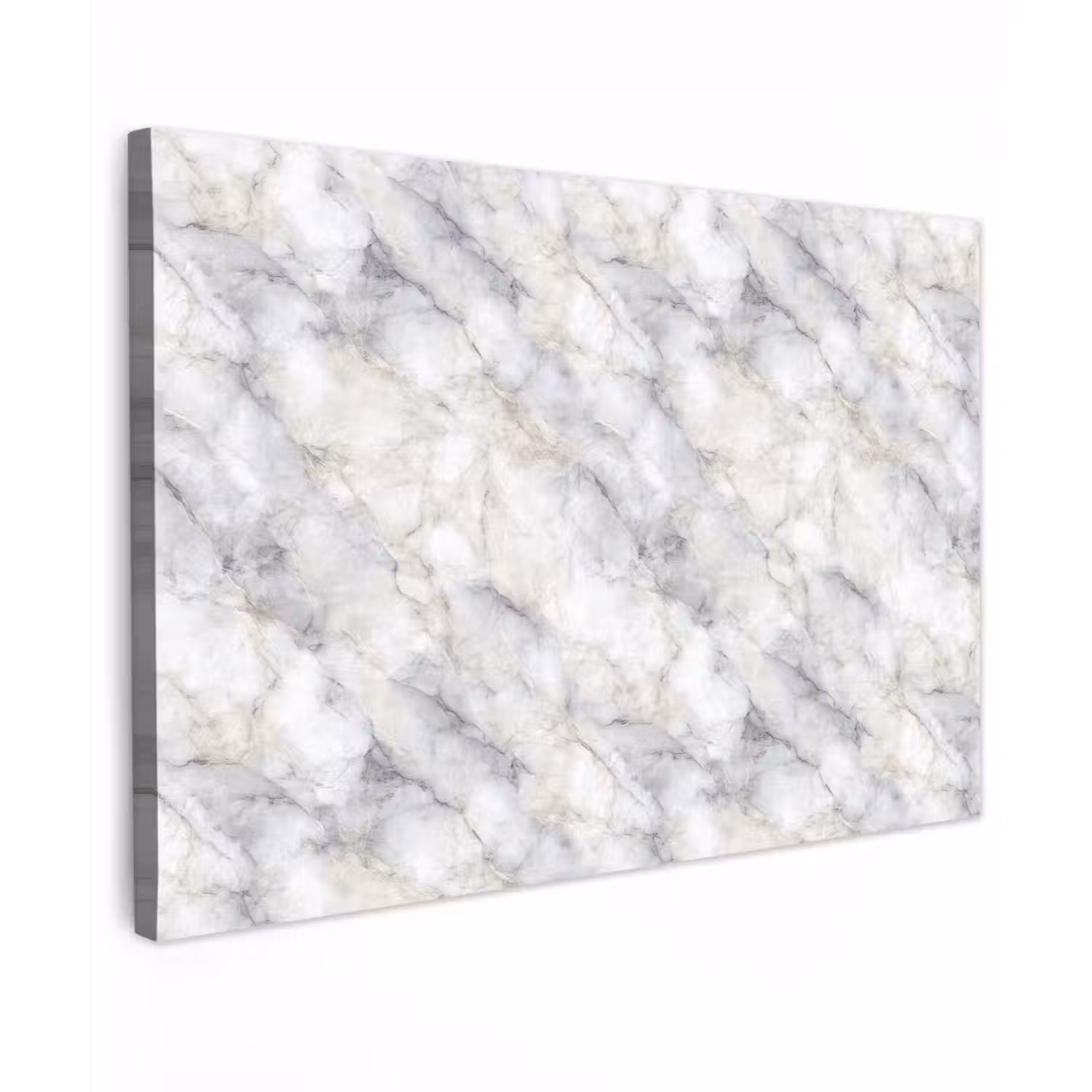 Grijs - Marmer - Gedetailleerd canvas 2cm klein 34 -z3d