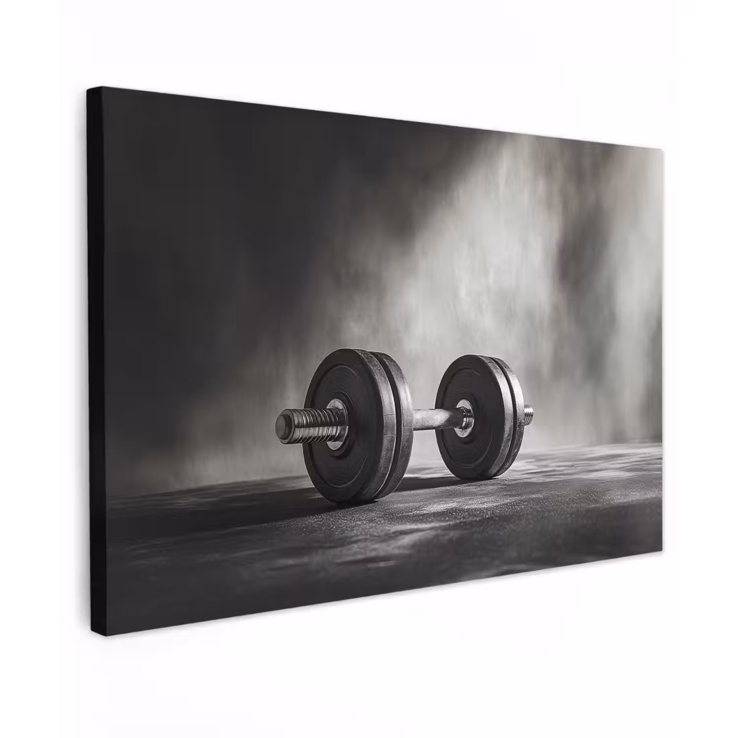Halter - Gewichten - Zwart canvas 2cm klein -z3d