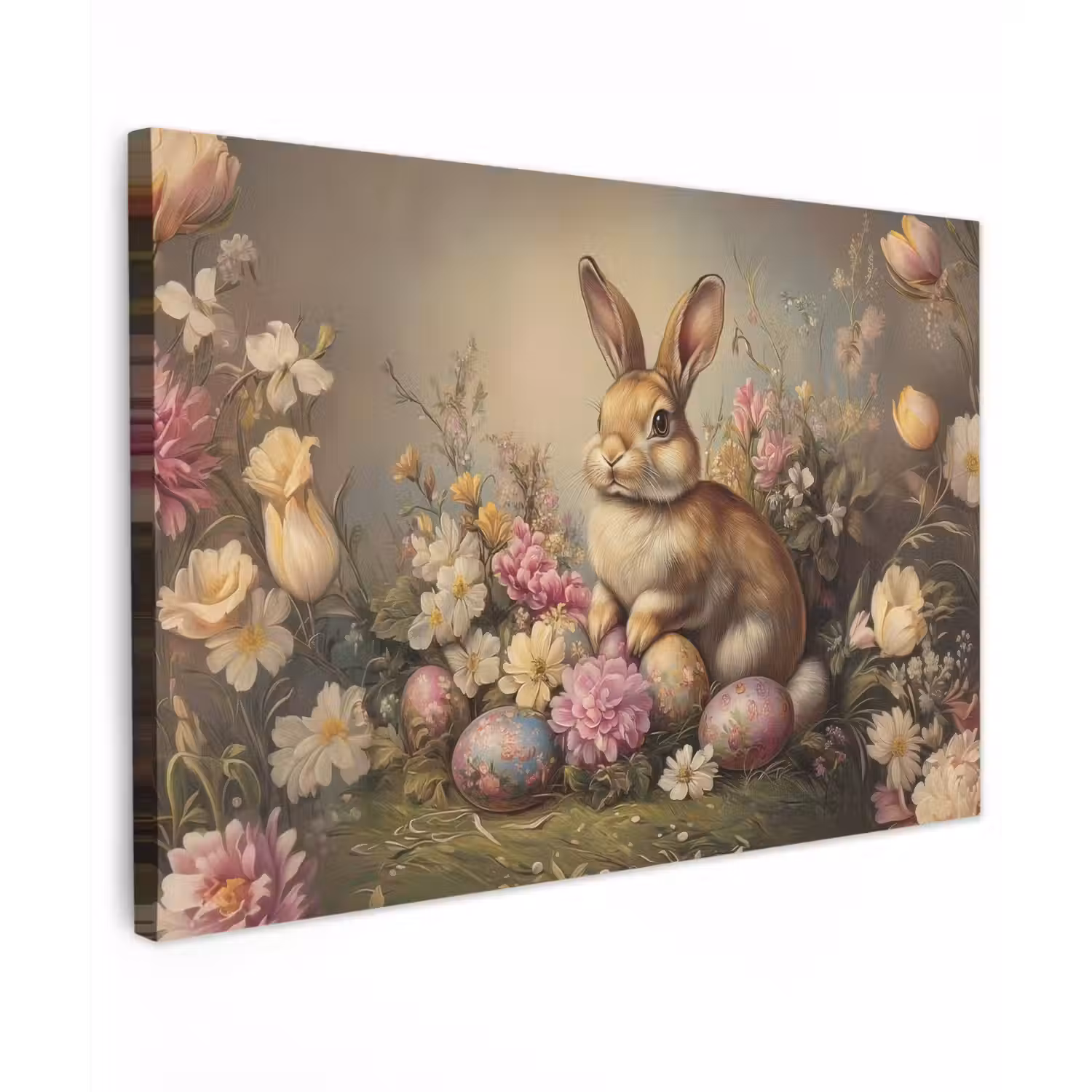 Haas - Stilleven - Bloemen canvas 2cm klein -z3d