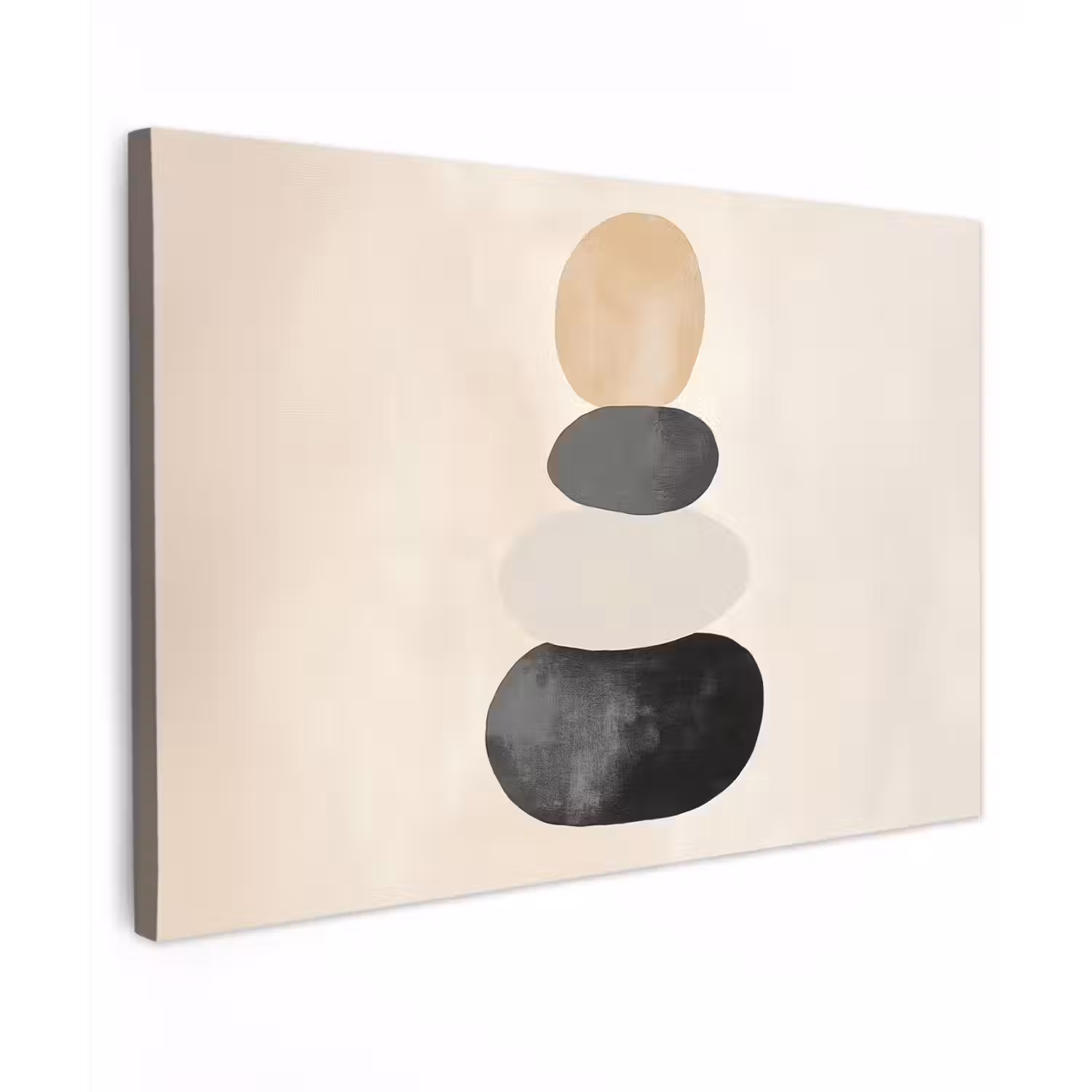 Japandi - Wabi sabi - Beige canvas 2cm klein -z3d