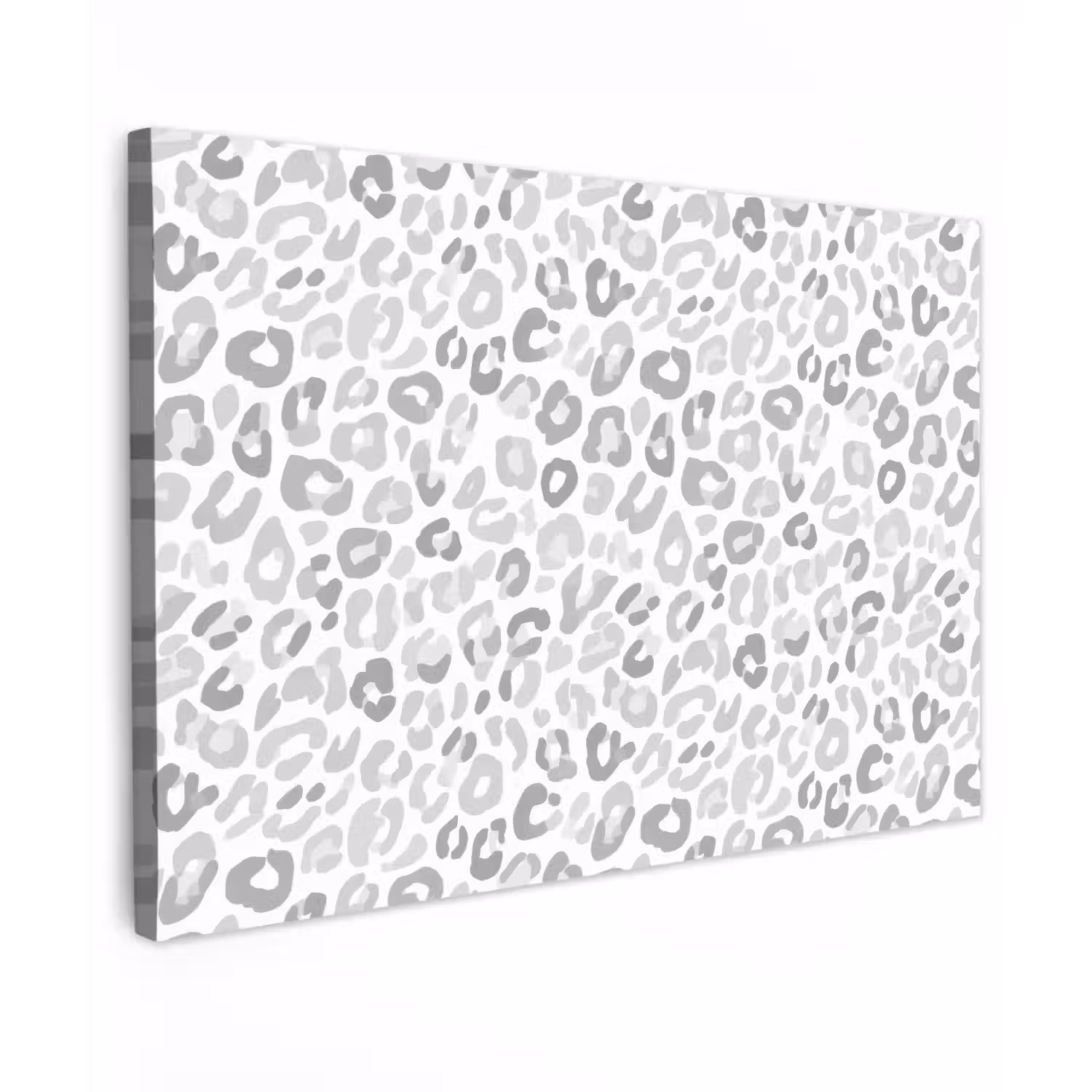 Luipaard - Motief - Grijs canvas 2cm klein 34 -z3d