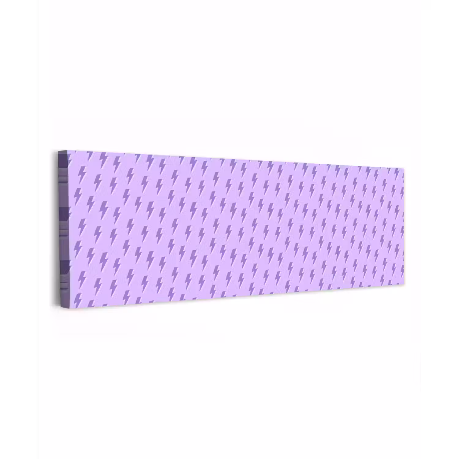 Bliksem - Paars - Lila canvas 2cm klein 828 -z3d
