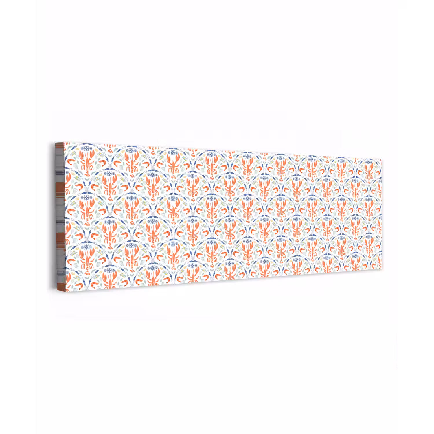 Sfeer - Oranje - Blauw - Groen canvas 2cm klein 828 -z3d